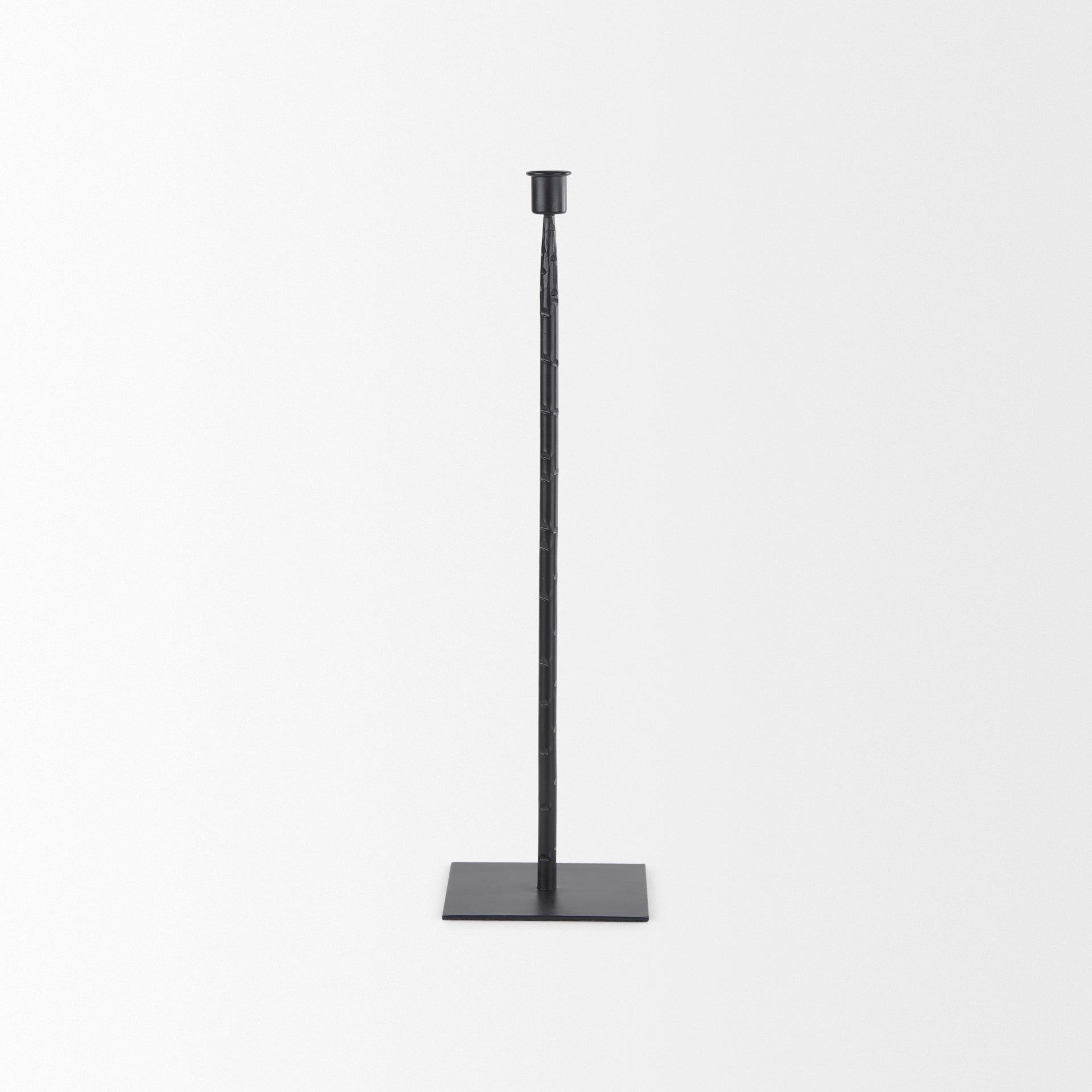 Mercana Porter 5" x 5" x 18" Metal Candle Holder