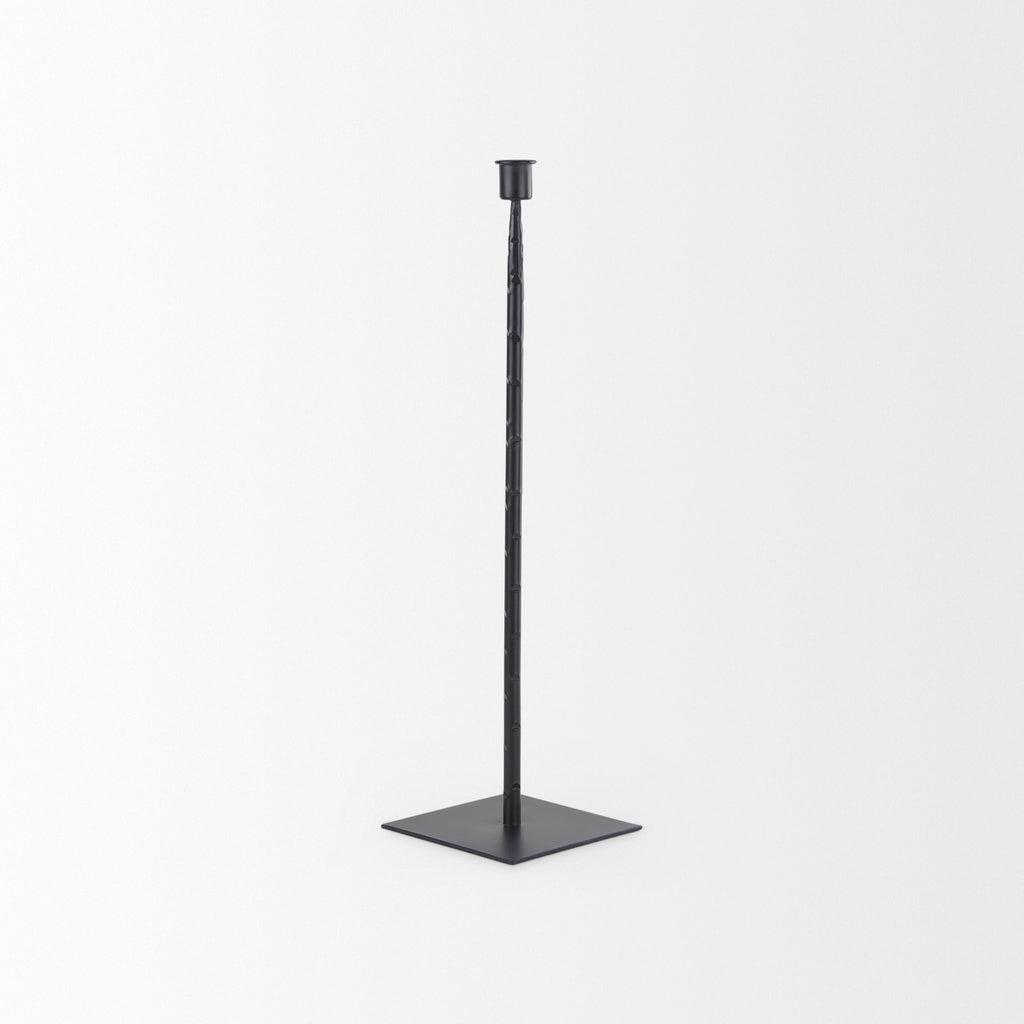 Mercana Porter 5" x 5" x 18" Metal Candle Holder