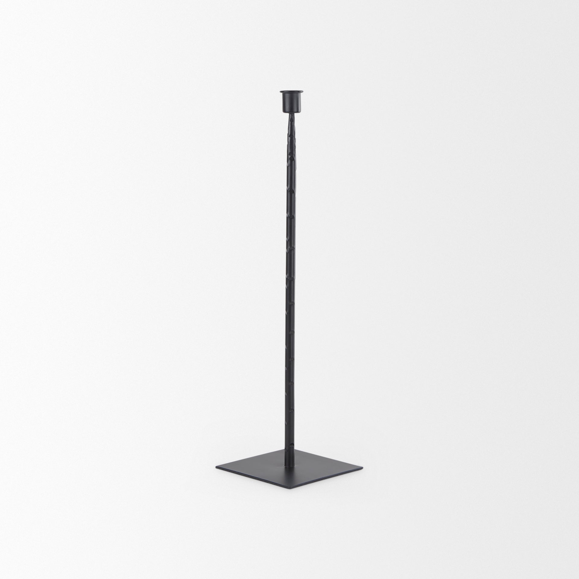 Mercana Porter 5" x 5" x 18" Metal Candle Holder