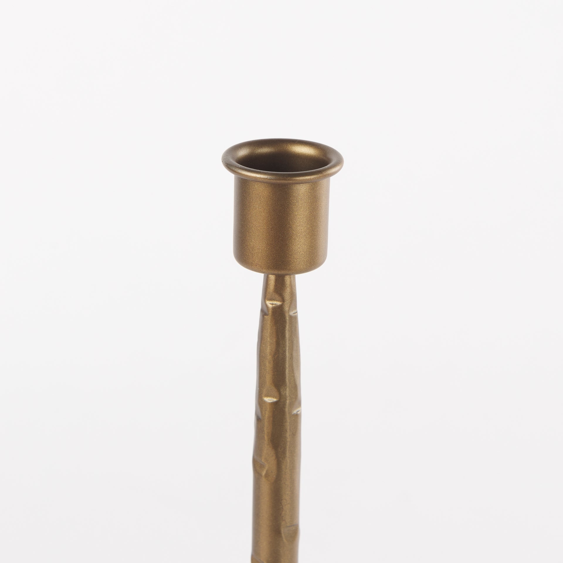 Mercana Porter 4.5" x 4.5" x 12" Metal Candle Holder
