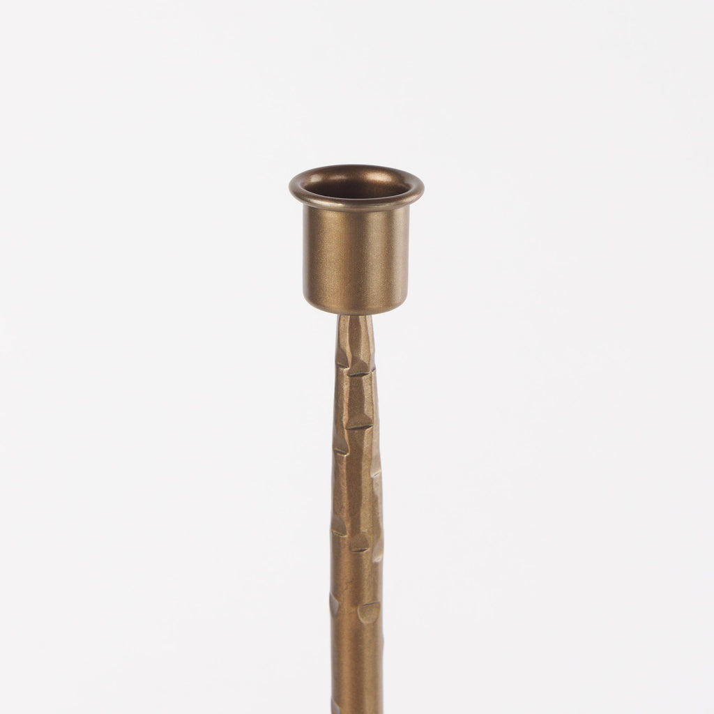 Mercana Porter 5" x 5" x 18" Metal Candle Holder