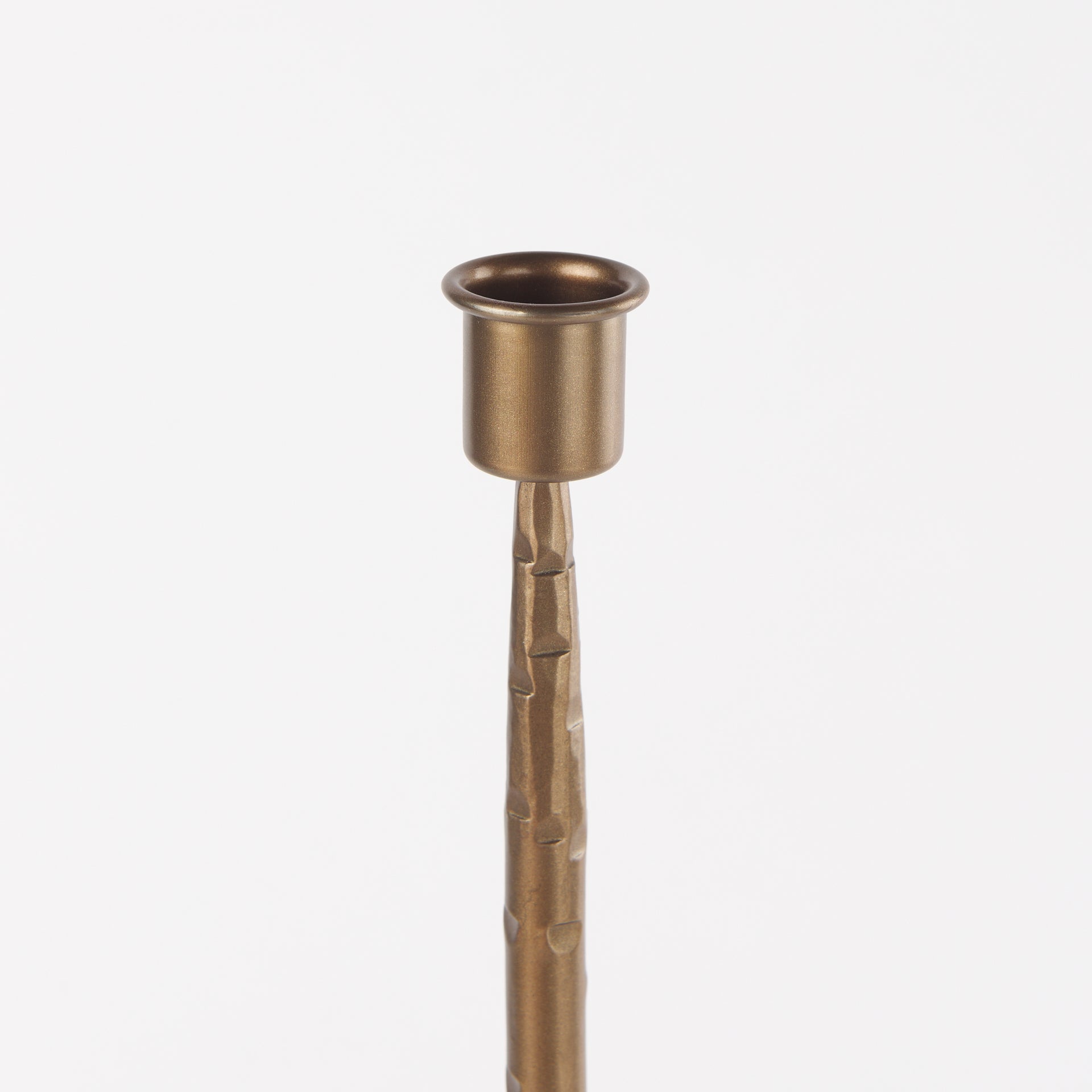 Mercana Porter 5" x 5" x 18" Metal Candle Holder