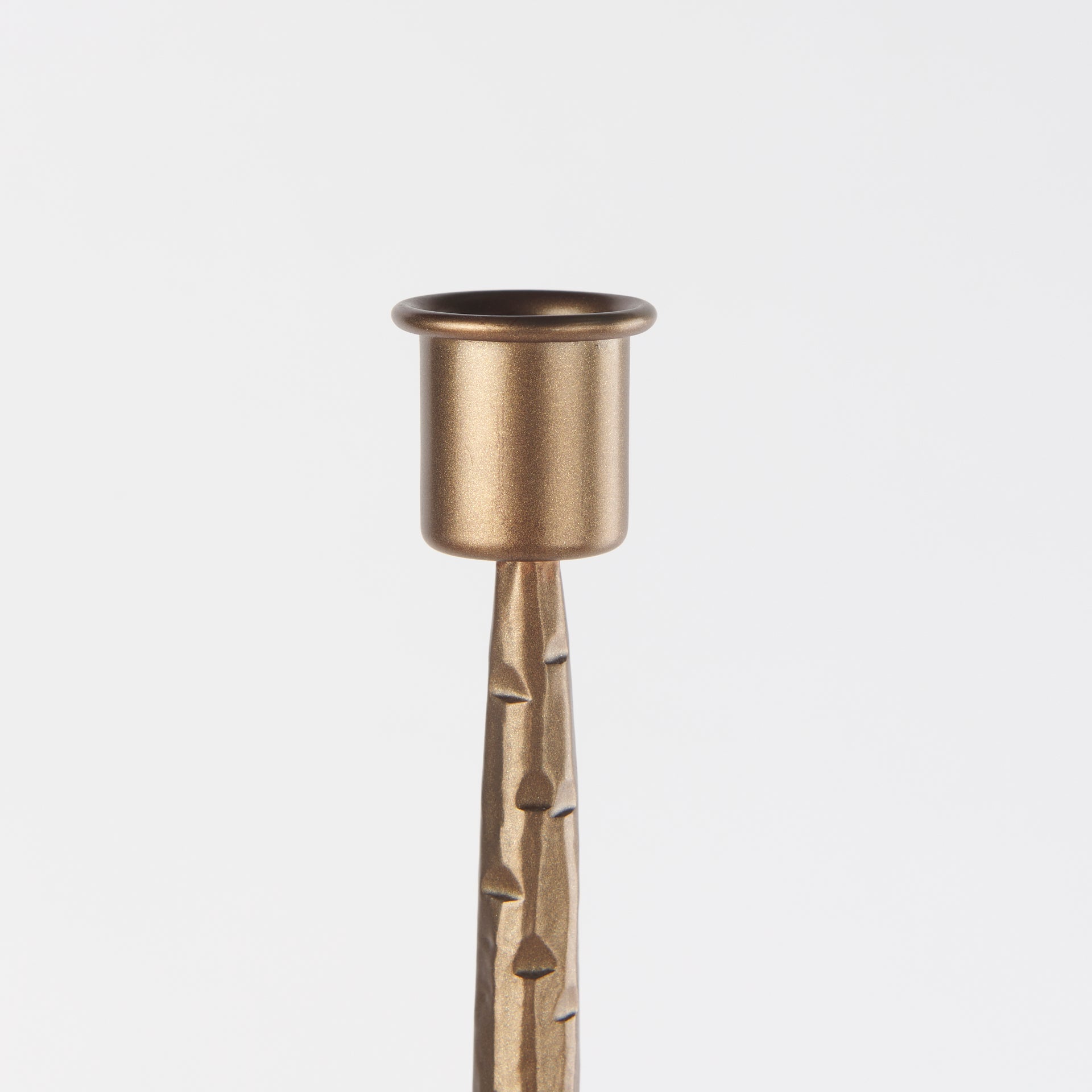 Mercana Porter 6" x 6" x 30" Metal Candle Holder