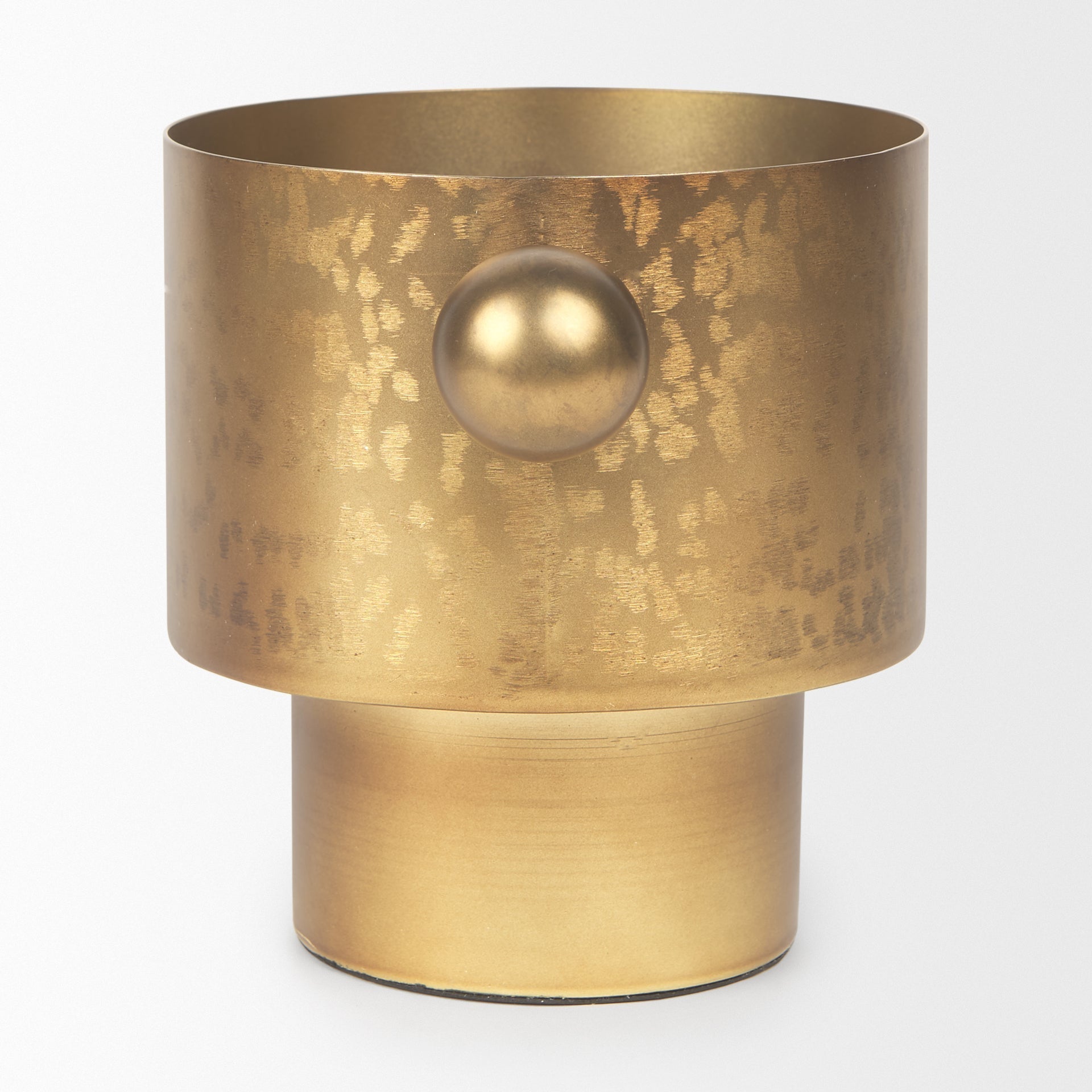 Mercana Juno 8.5" x 6" x 6.5" Metal Vase