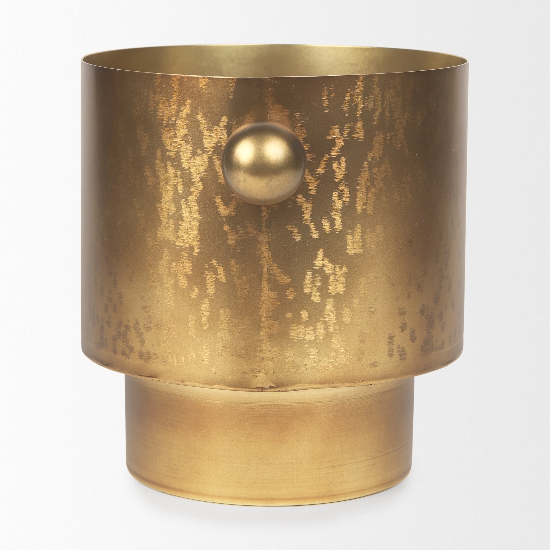 Mercana Juno 11" x 8" x 8.5" Metal Vase