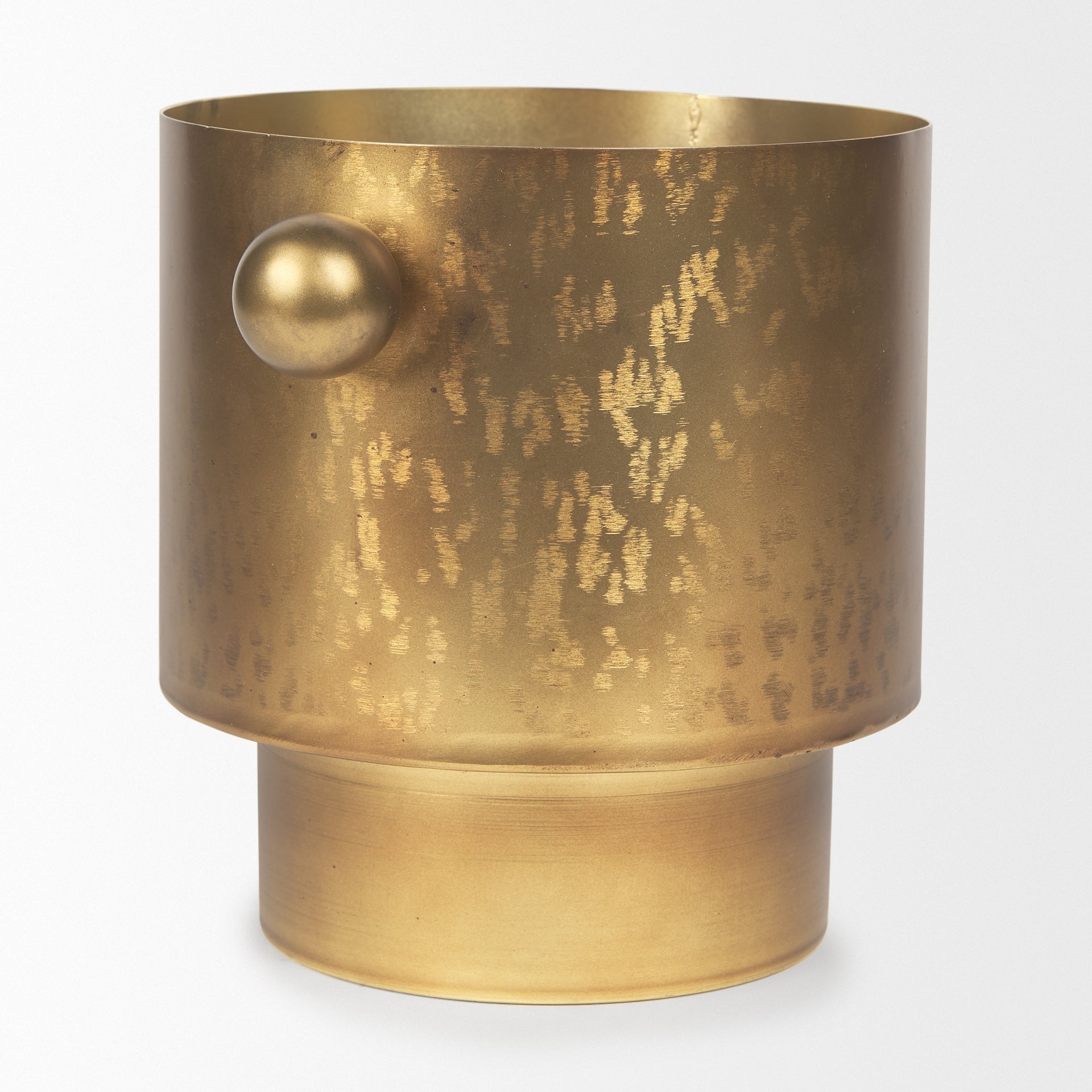 Mercana Juno 11" x 8" x 8.5" Metal Vase