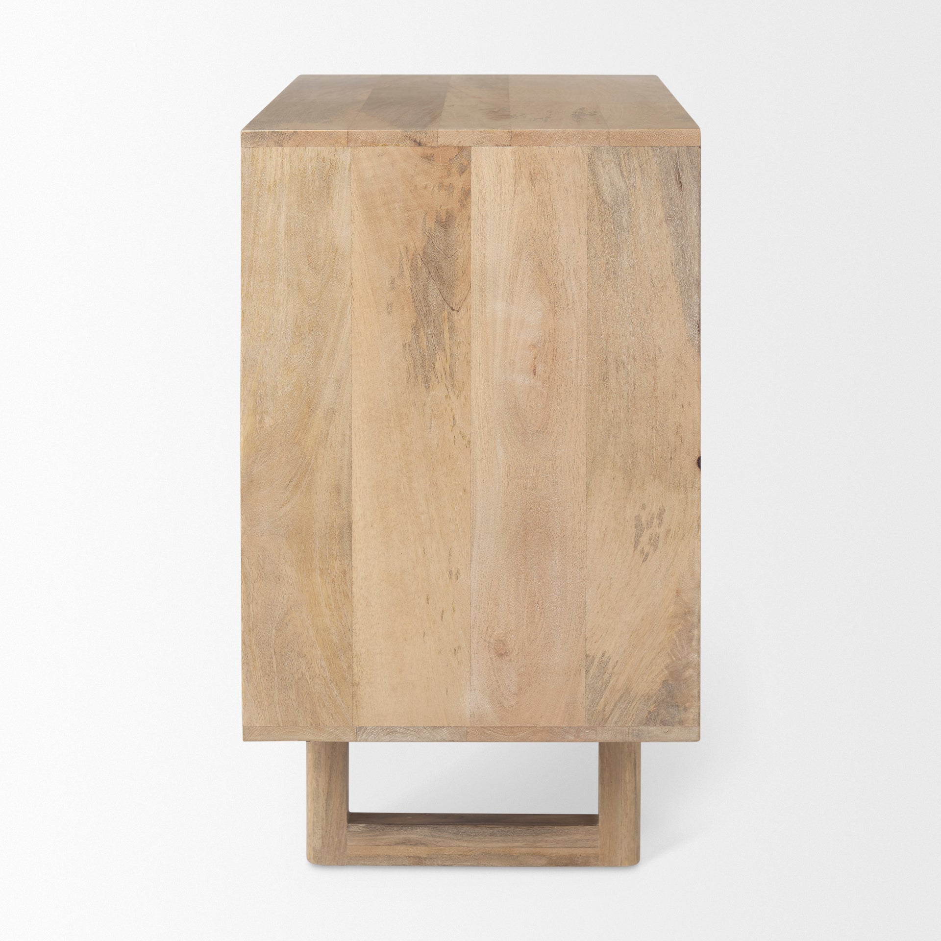 Mercana Grier 36" x 18.8" x 31" Solid Wood Accent Cabinet