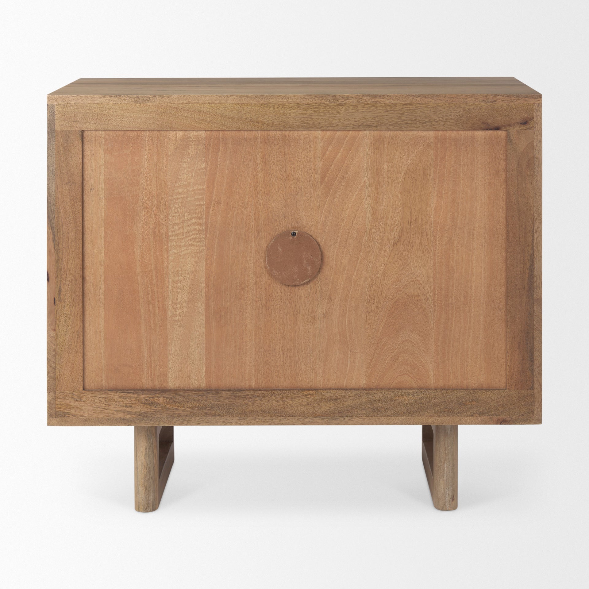 Mercana Grier 36" x 18.8" x 31" Solid Wood Accent Cabinet