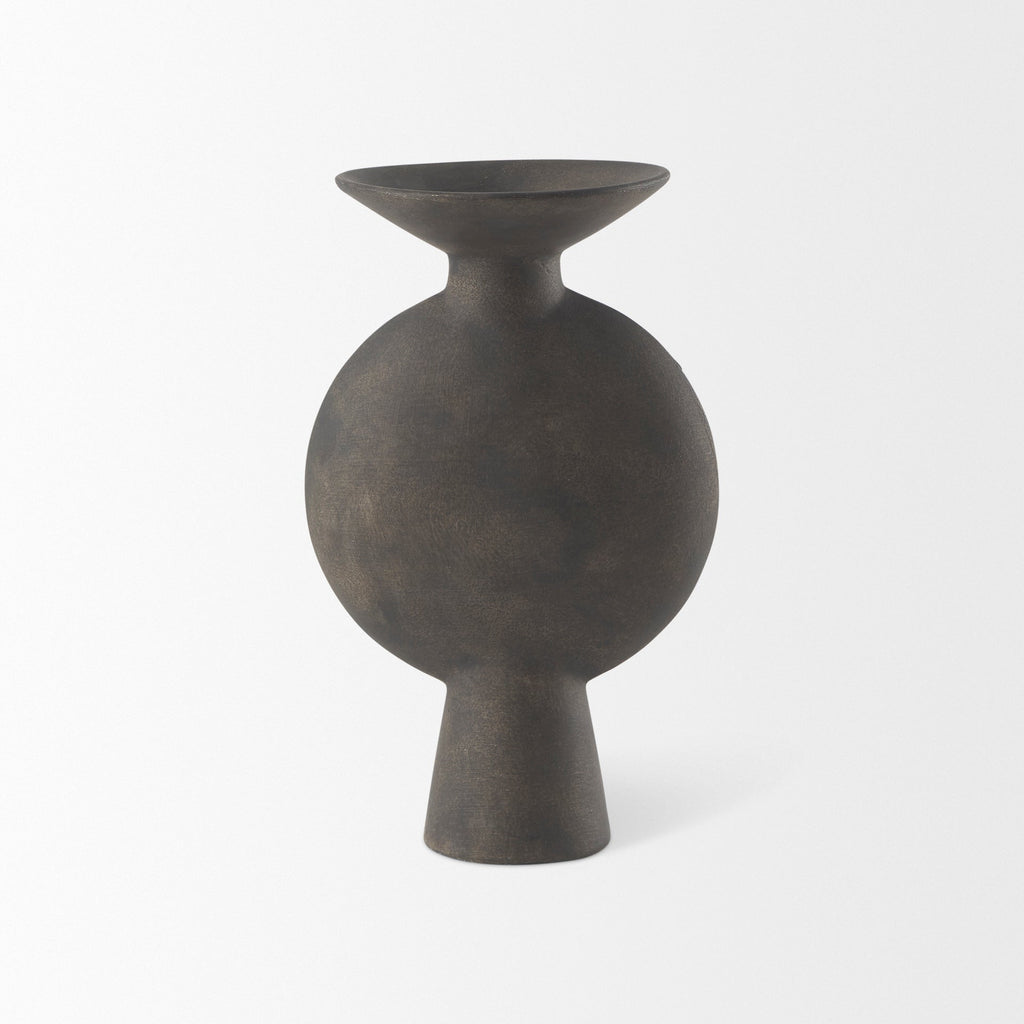 Mercana Kaz 6.7" x 5.5" x 11.2" Ceramic Vase