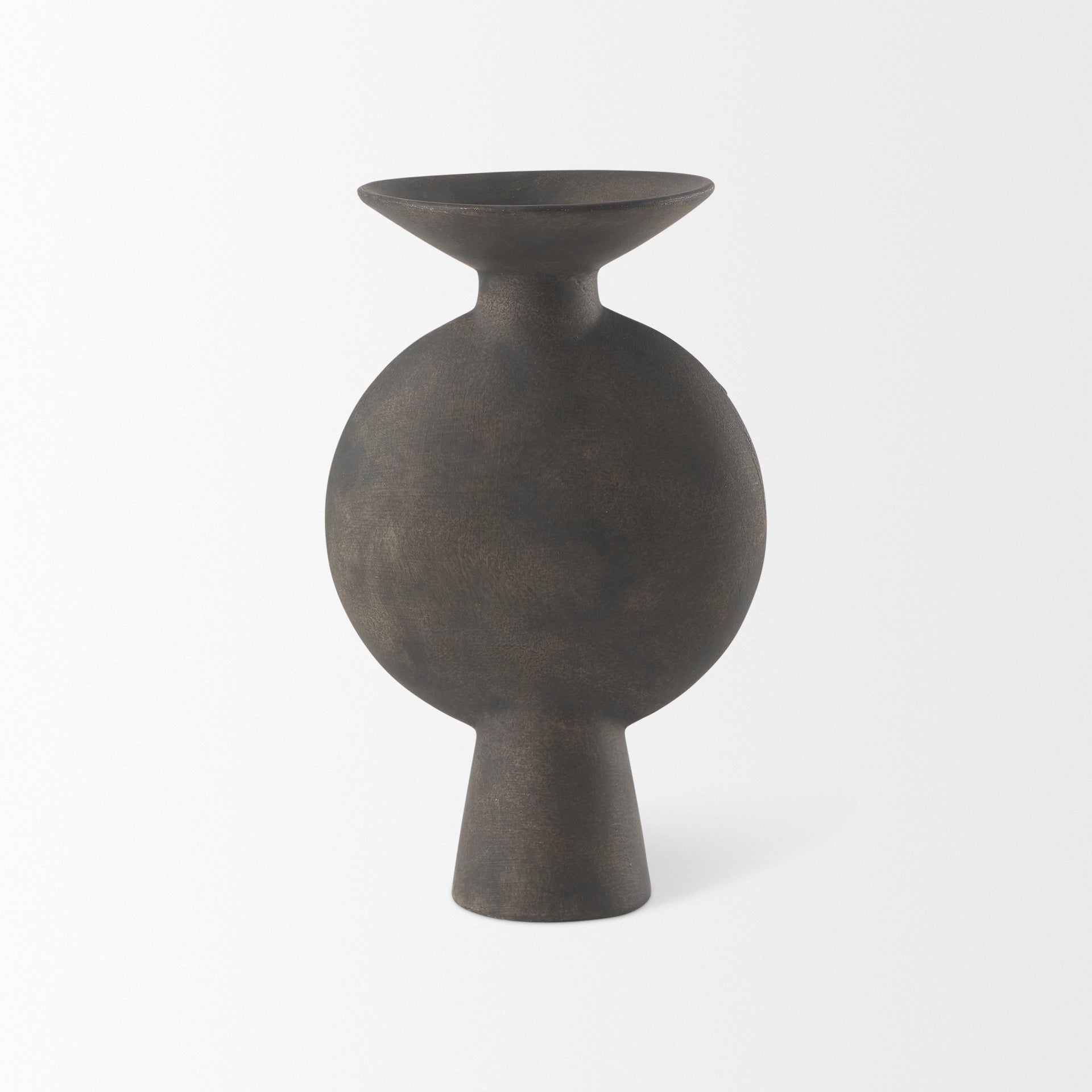 Mercana Kaz 6.7" x 5.5" x 11.2" Ceramic Vase