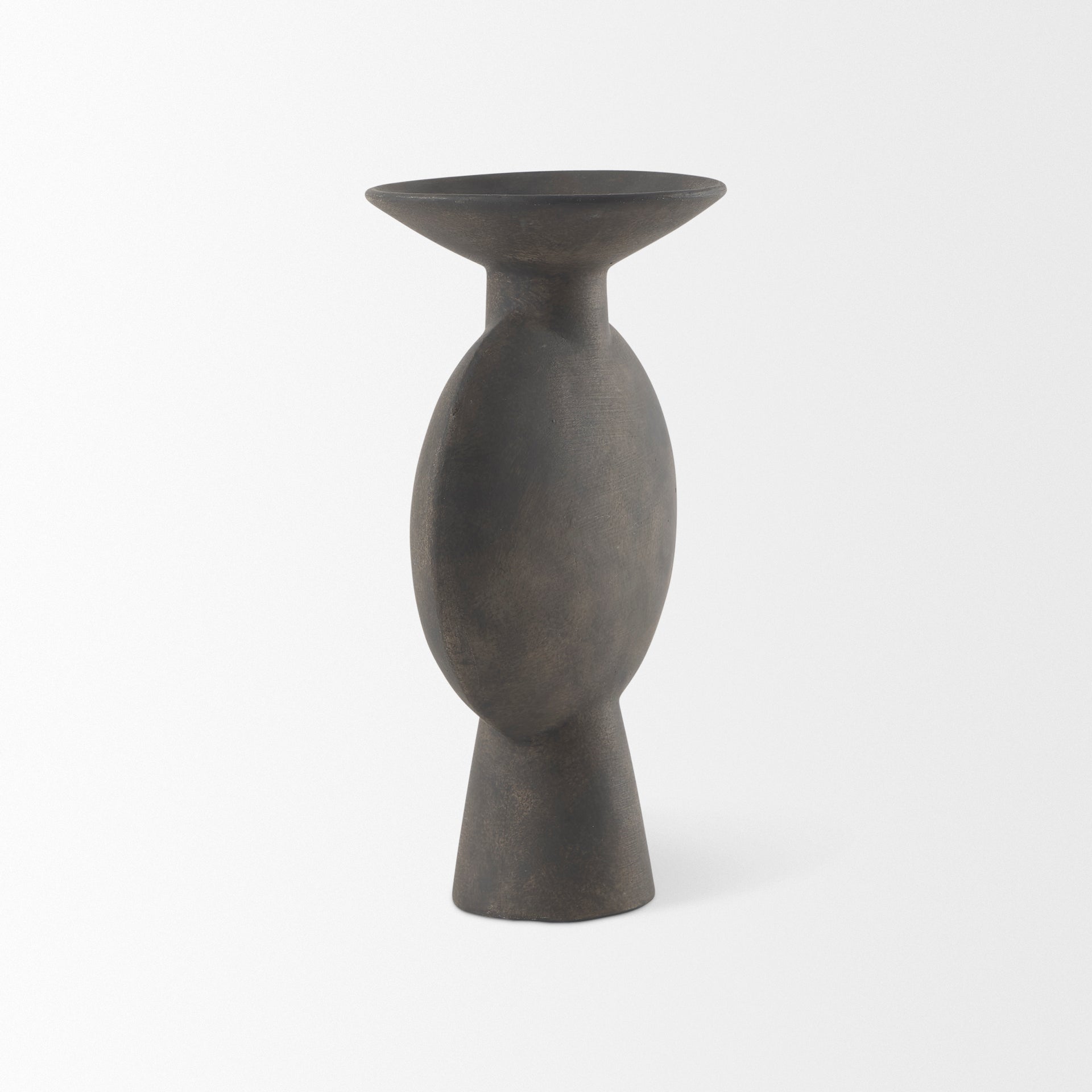 Mercana Kaz 6.7" x 5.5" x 11.2" Ceramic Vase