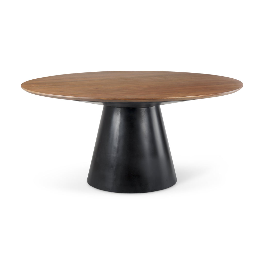 Mercana Mitchell 63" x 63" x 31" Solid Wood Dining Table