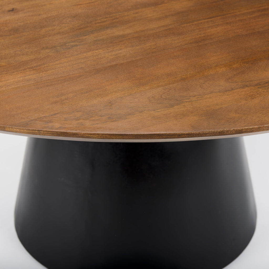 Mercana Mitchell 63" x 63" x 31" Solid Wood Dining Table