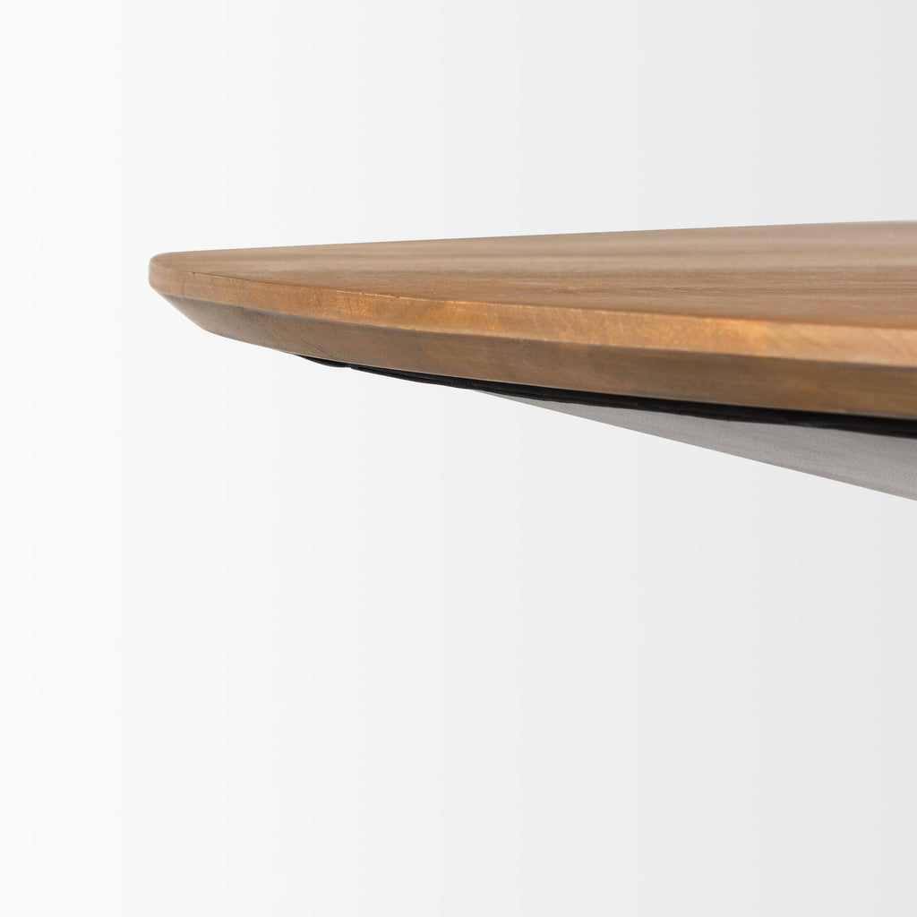 Mercana Mitchell 63" x 63" x 31" Solid Wood Dining Table