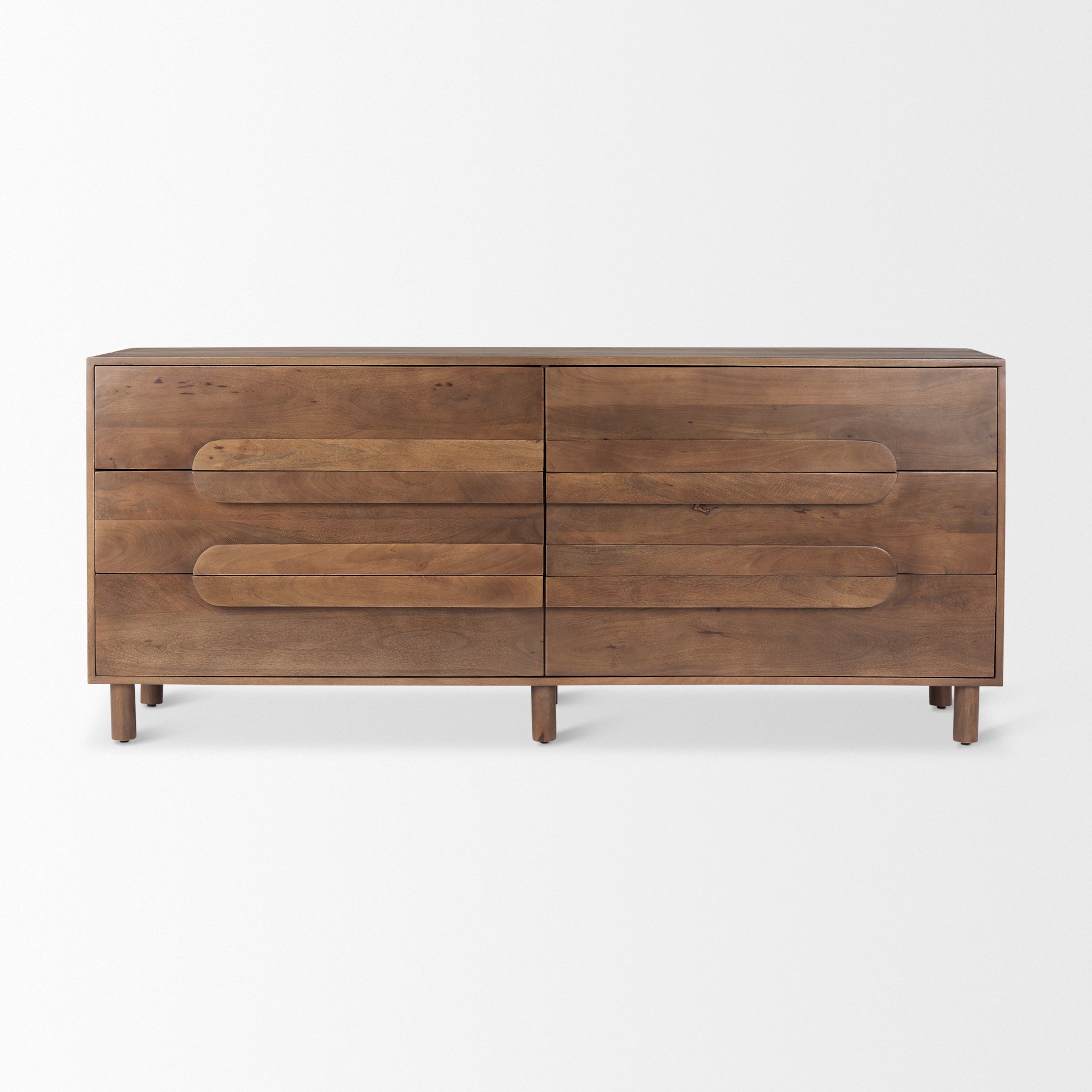 Mercana Astrid 71" x 17" x 30.3" Solid Wood Sideboard
