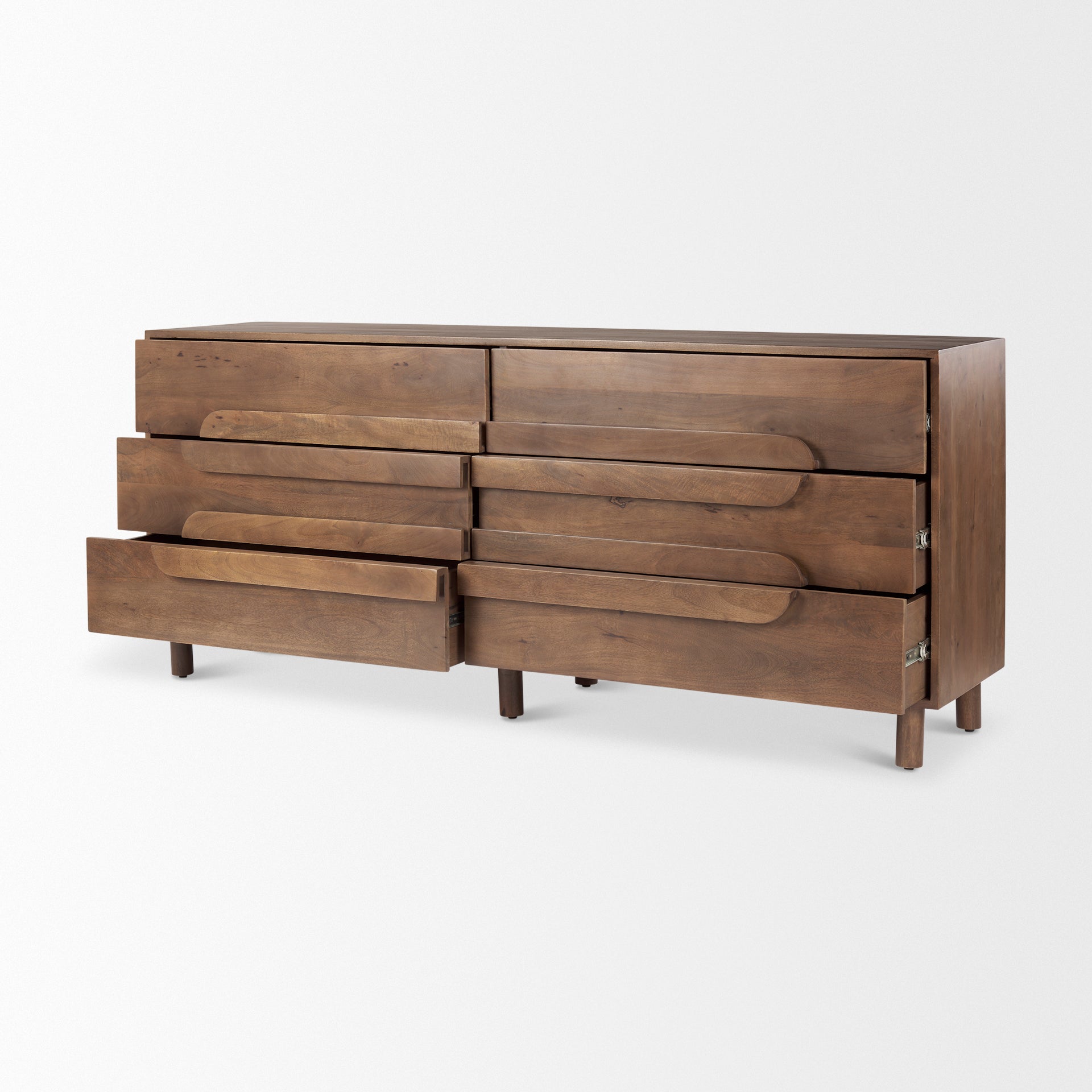 Mercana Astrid 71" x 17" x 30.3" Solid Wood Sideboard