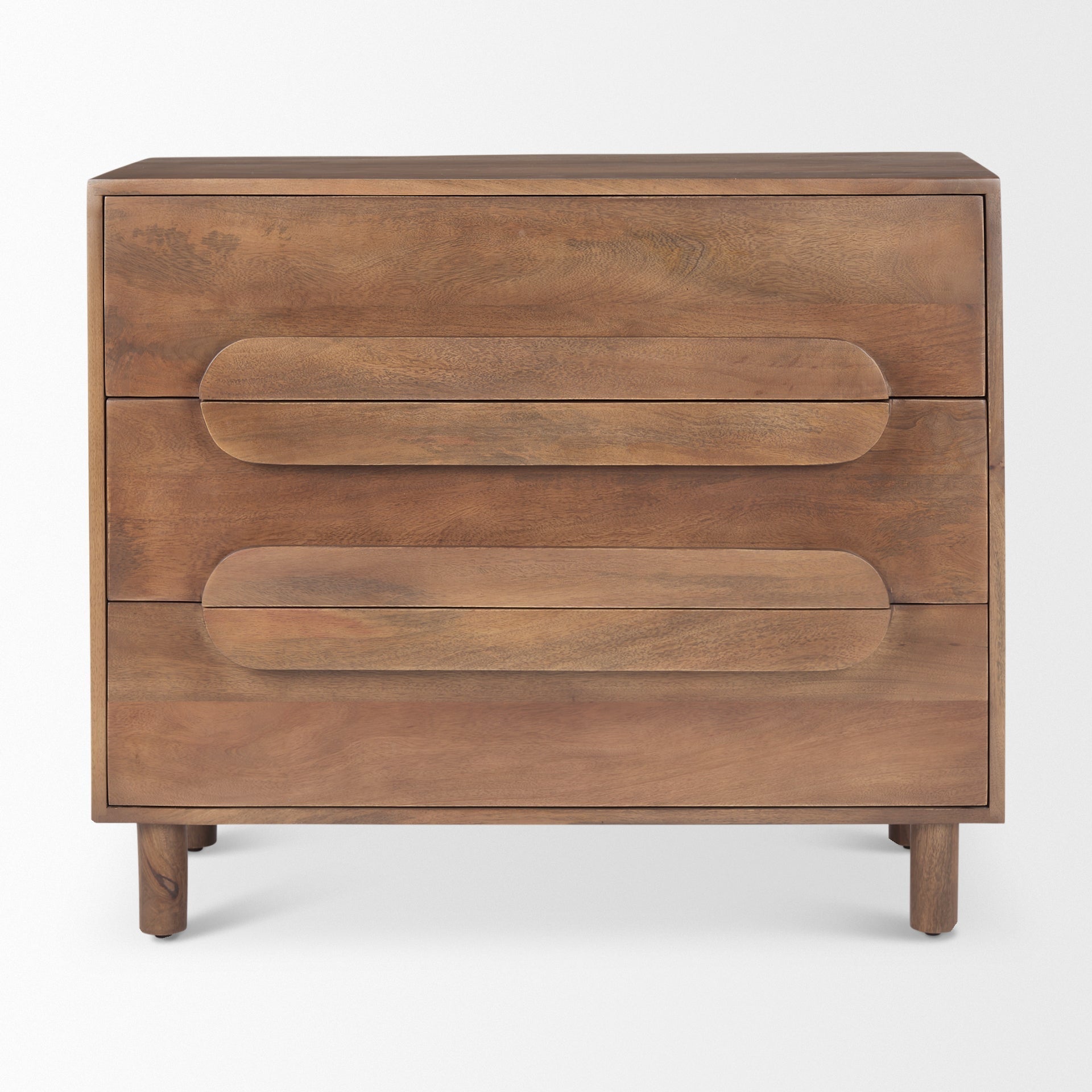 Mercana Astrid 36" x 17" x 30.3" Solid Wood Accent Cabinet