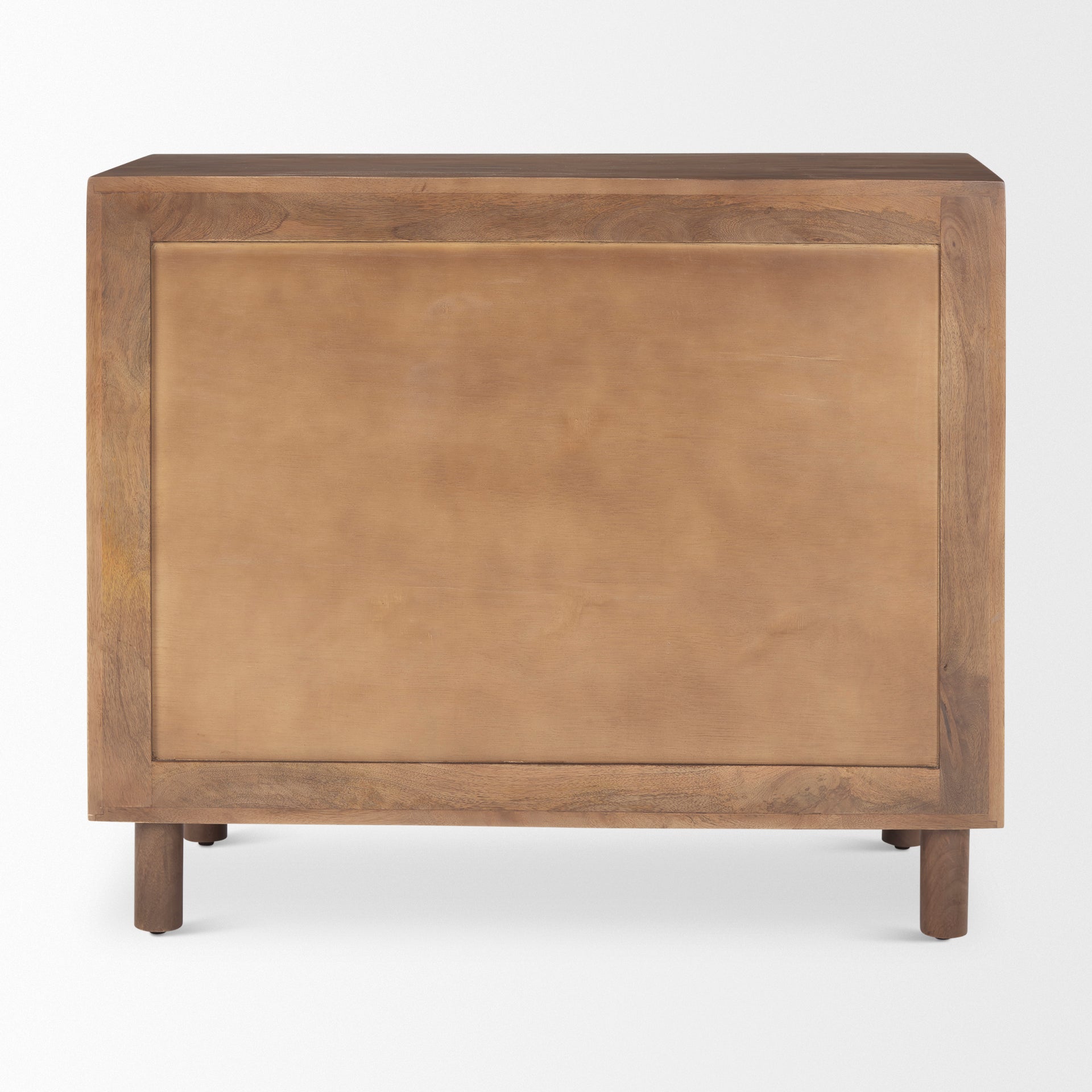 Mercana Astrid 36" x 17" x 30.3" Solid Wood Accent Cabinet