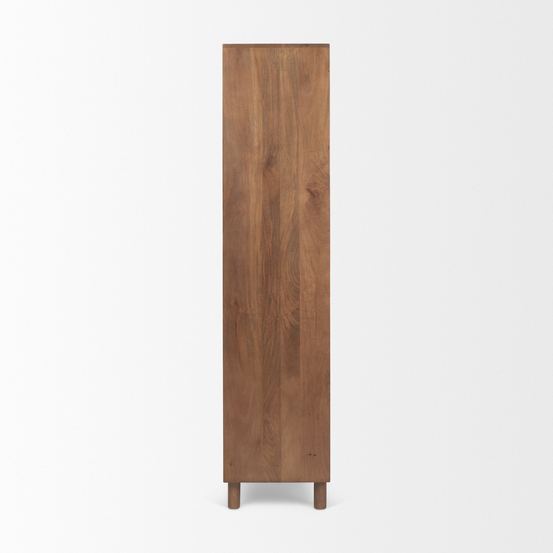 Mercana Astrid 36" x 16" x 70" Solid Wood Display Cabinet
