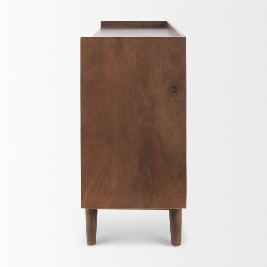 Mercana Lillie 70.8" x 16" x 32" Solid Wood Sideboard