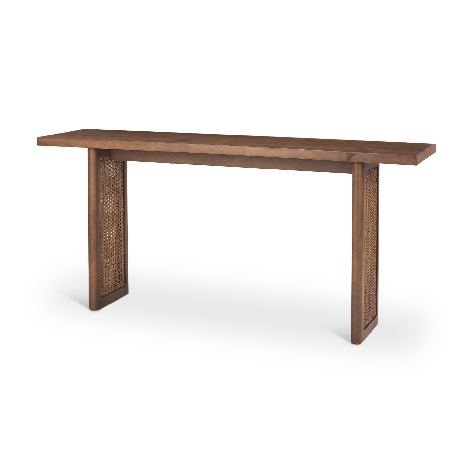 Mercana Grier 65" x 16" x 29" Solid Wood Console Table