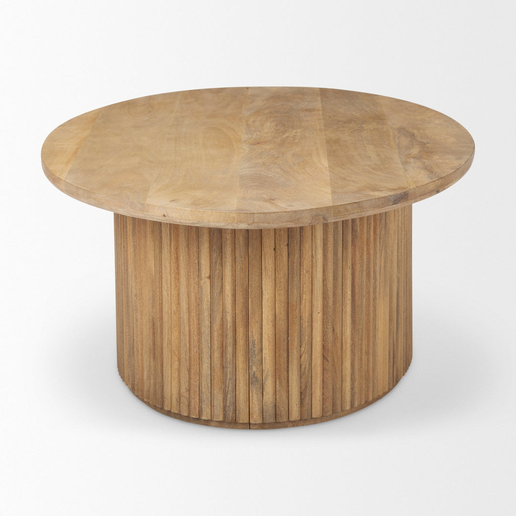 Mercana Terra 48" x 28" x 15" Solid Wood Coffee Table