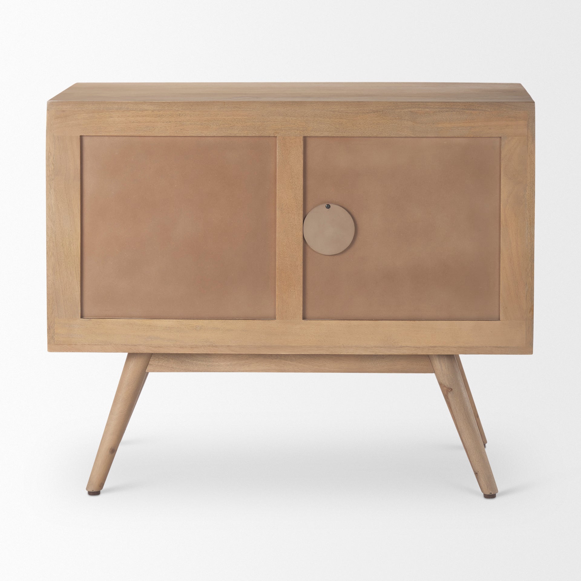 Mercana Sable 37" x 17" x 30.5" Solid Wood Accent Cabinet