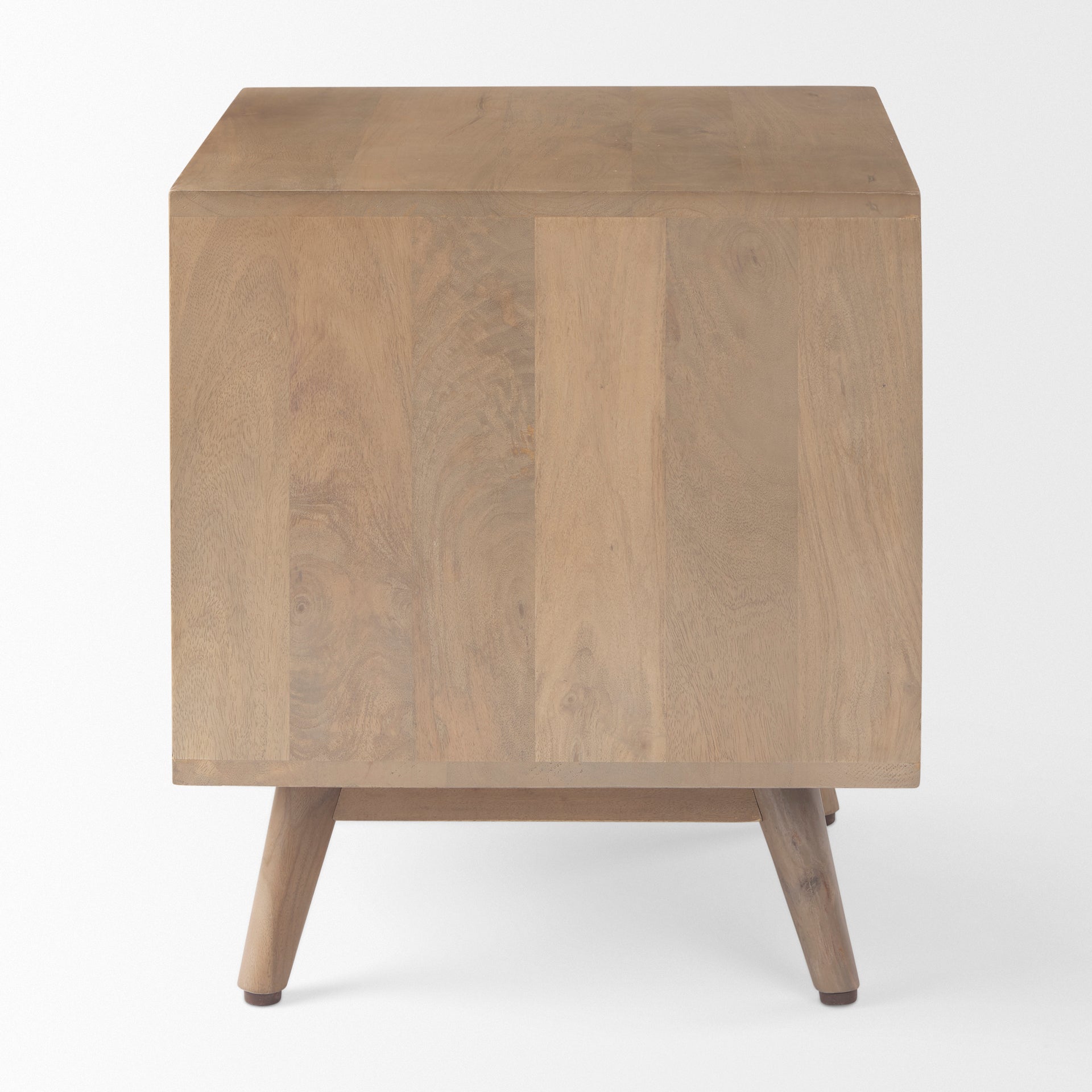 Mercana Sable 19" x 19" x 21" Solid Wood Side Table