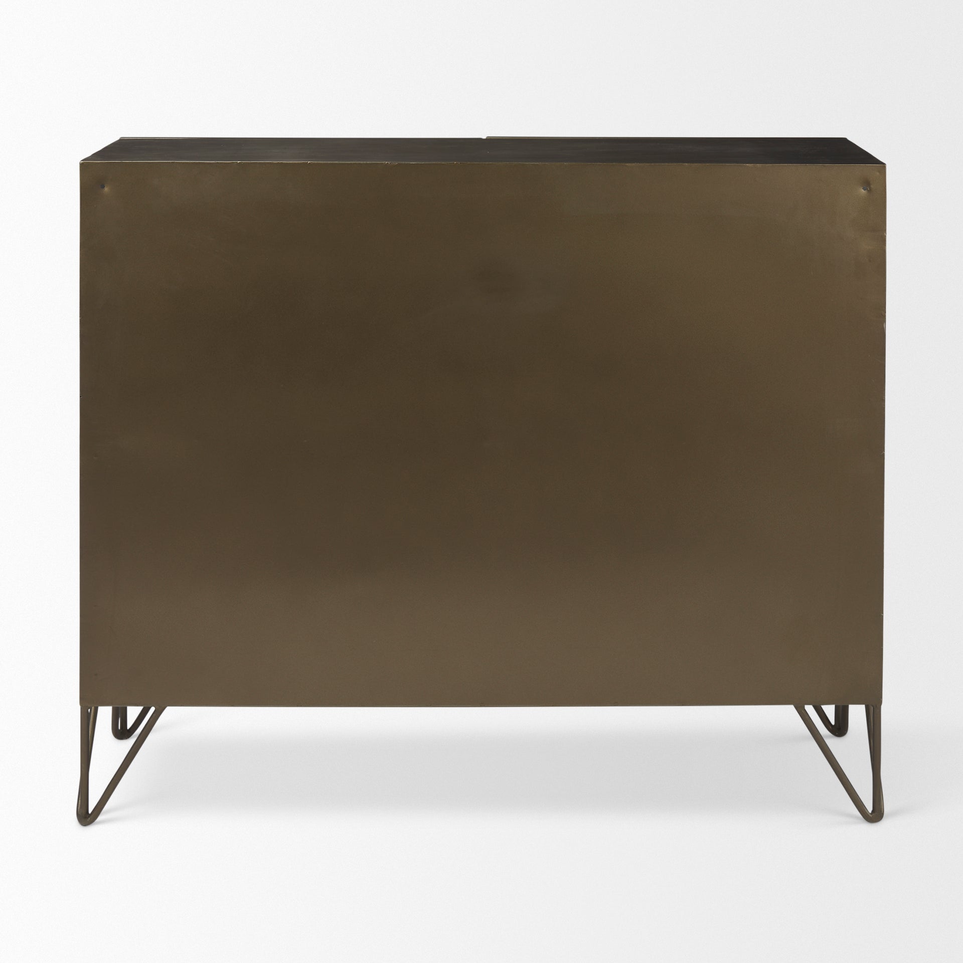 Mercana Pandora 36.8" x 16.3" x 29.9" Iron Accent Cabinet