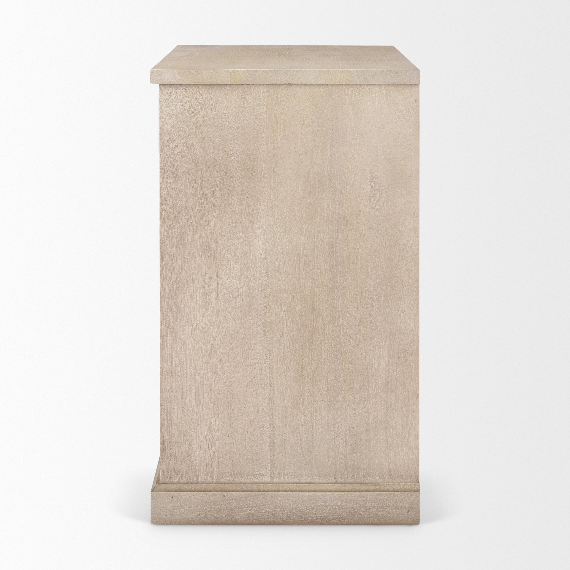 Mercana Braxton 33.5" x 18.5" x 31.5" Solid Wood Accent Cabinet