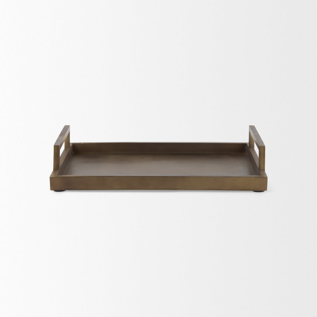 Mercana Shay 17" x 12" x 3" Metal Tray