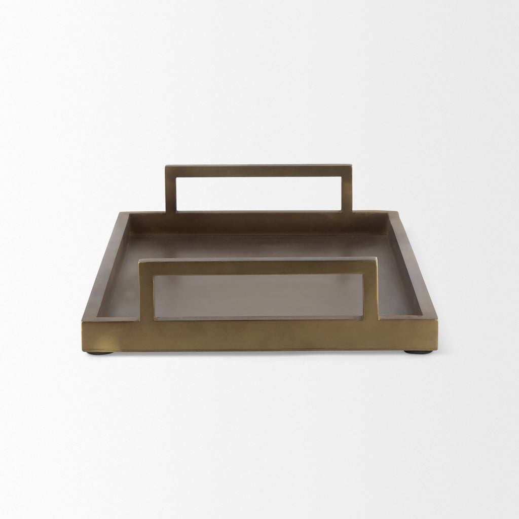 Mercana Shay 17" x 12" x 3" Metal Tray