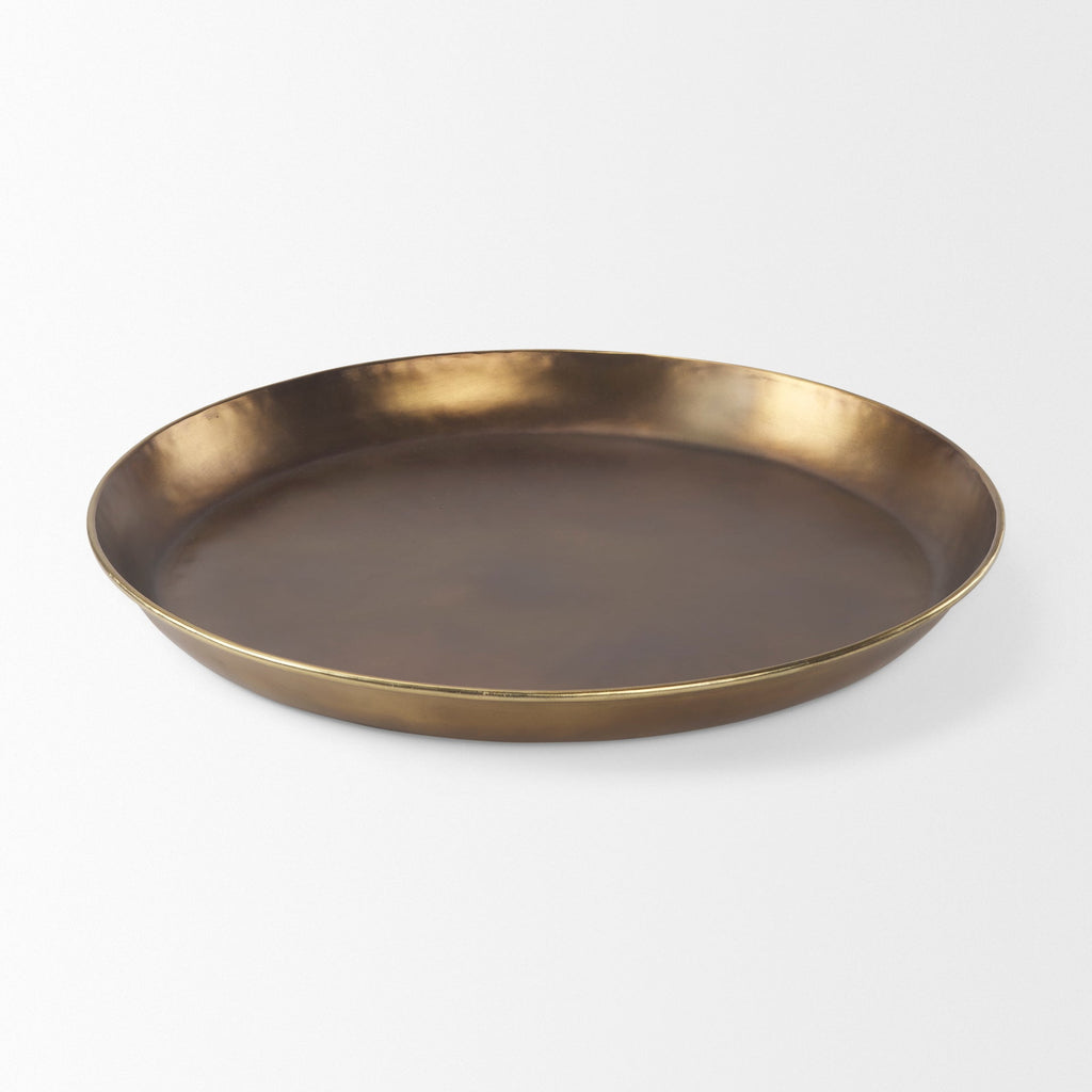 Mercana Eagan 24" x 24" x 2" Metal Tray