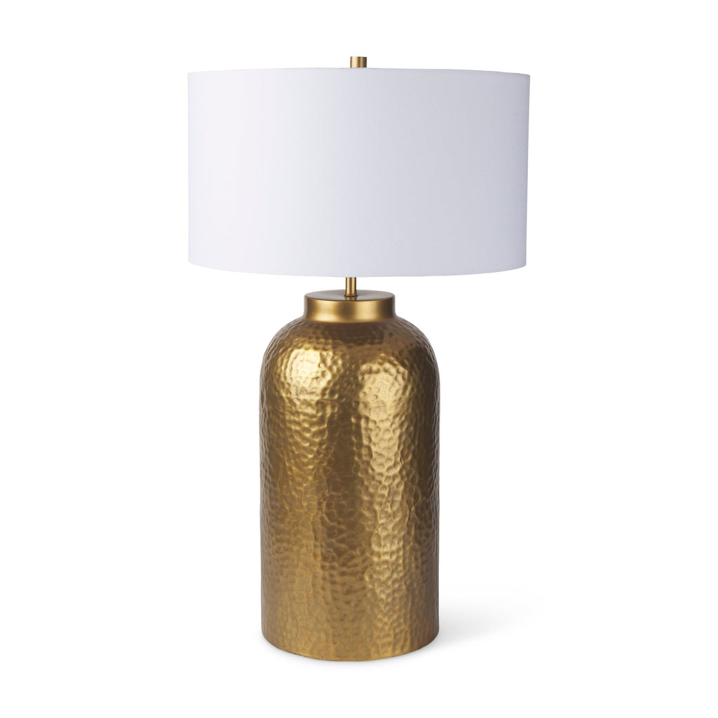 Mercana Leo 21" x 21" x 29.5" Metal Table Lamp