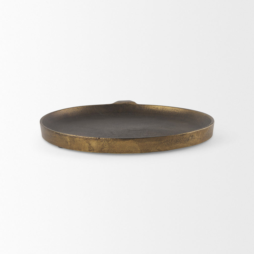 Mercana Marlowe 14" x 11.8" x 1" Metal Tray