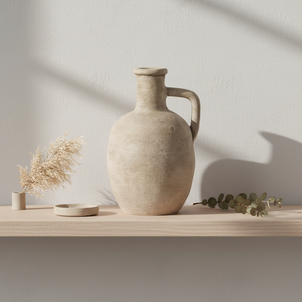 Mercana Zenni 5.3" x 5.3" x 9.3" Ceramic Vase