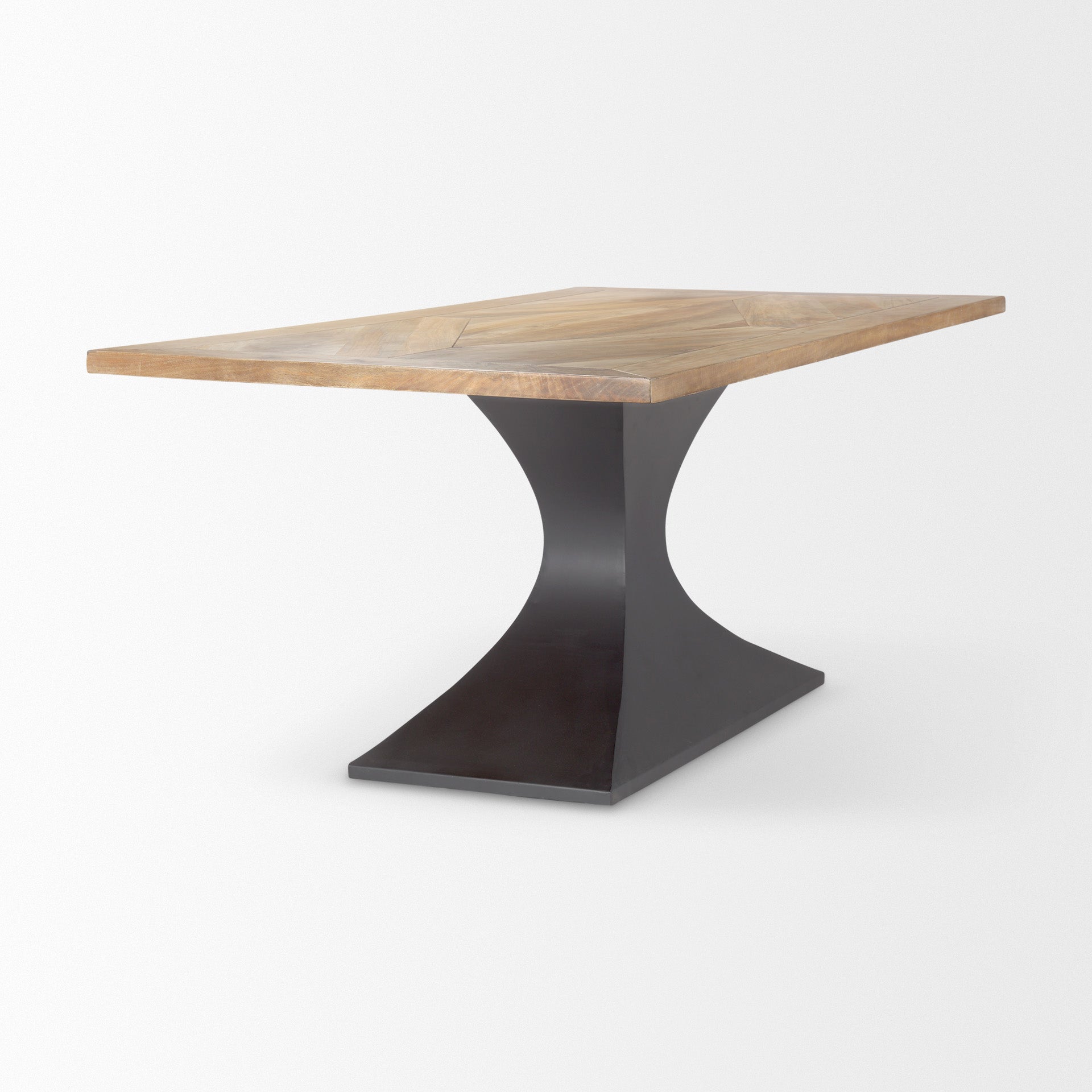Mercana Maxton 79" x 39" x 30" Metal Dining Table