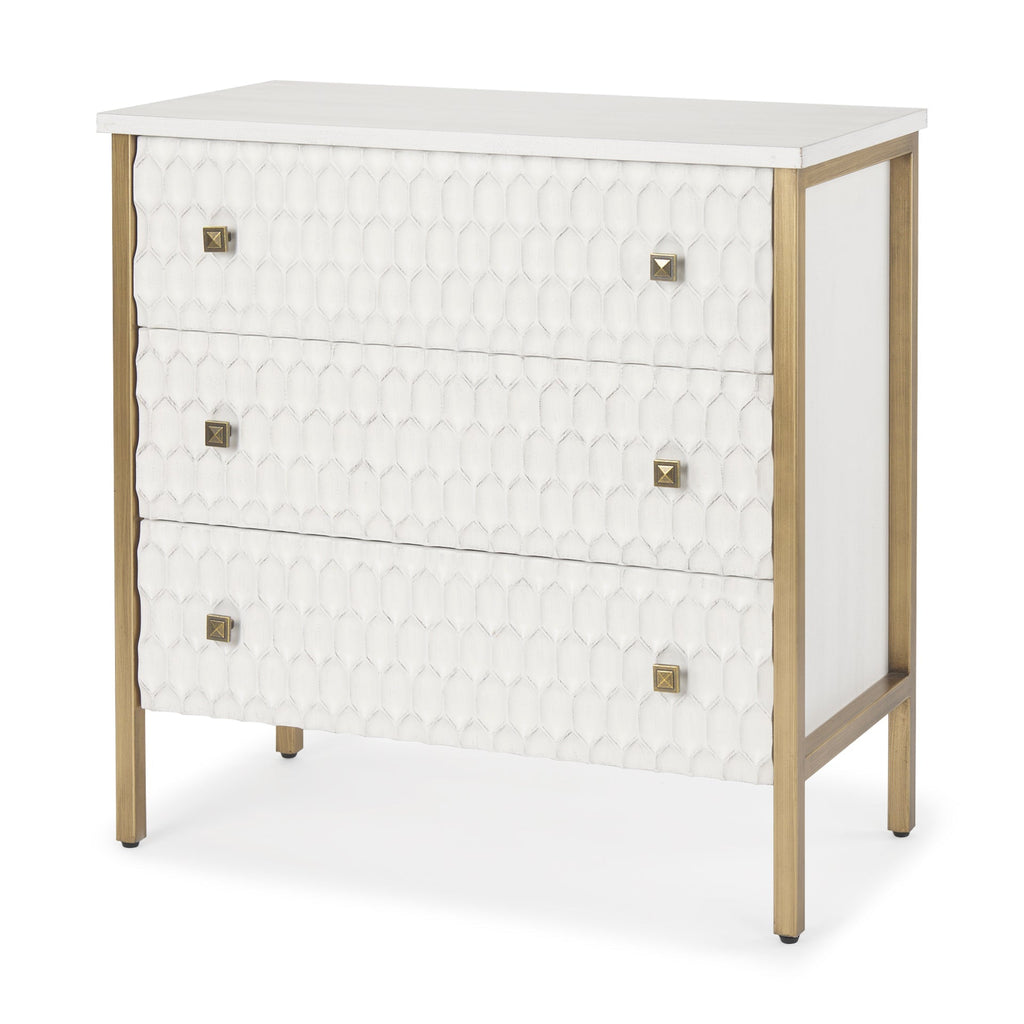 Mercana Savannah 31.9" x 15.9" x 31.5" Iron Accent Cabinet