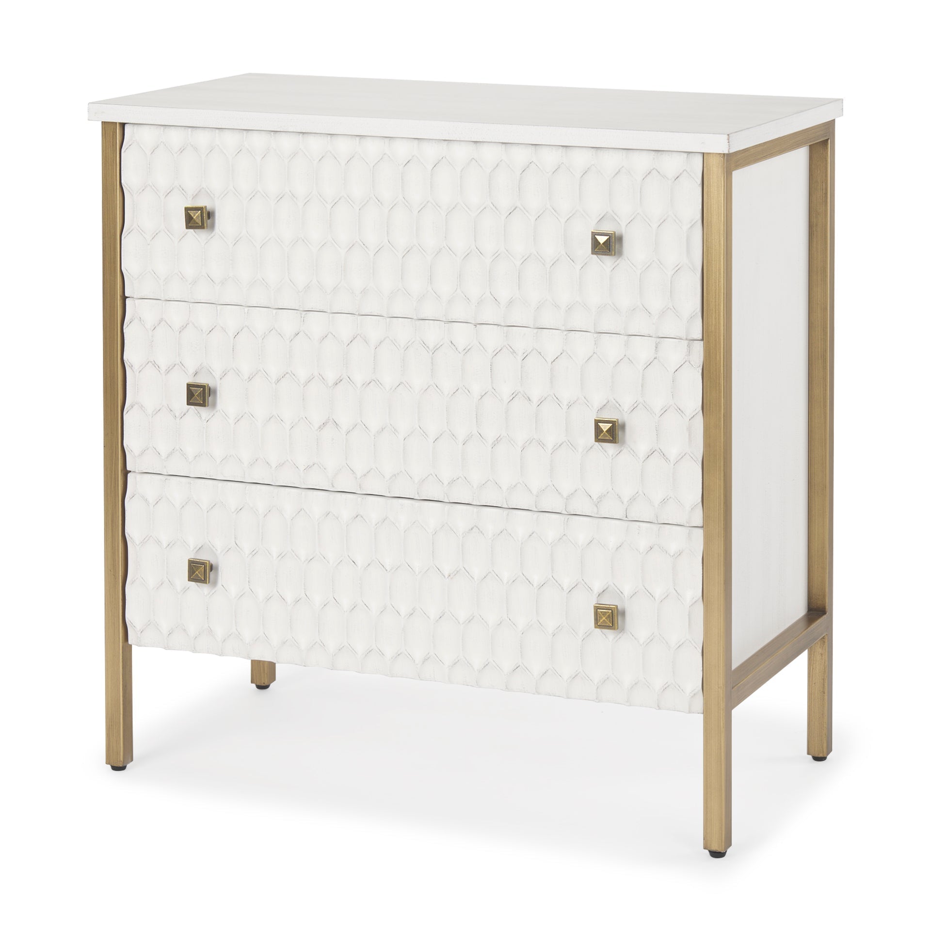 Mercana Savannah 31.9" x 15.9" x 31.5" Iron Accent Cabinet