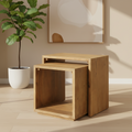 Mercana Alanna 22" x 15" x 22.3" Side Table