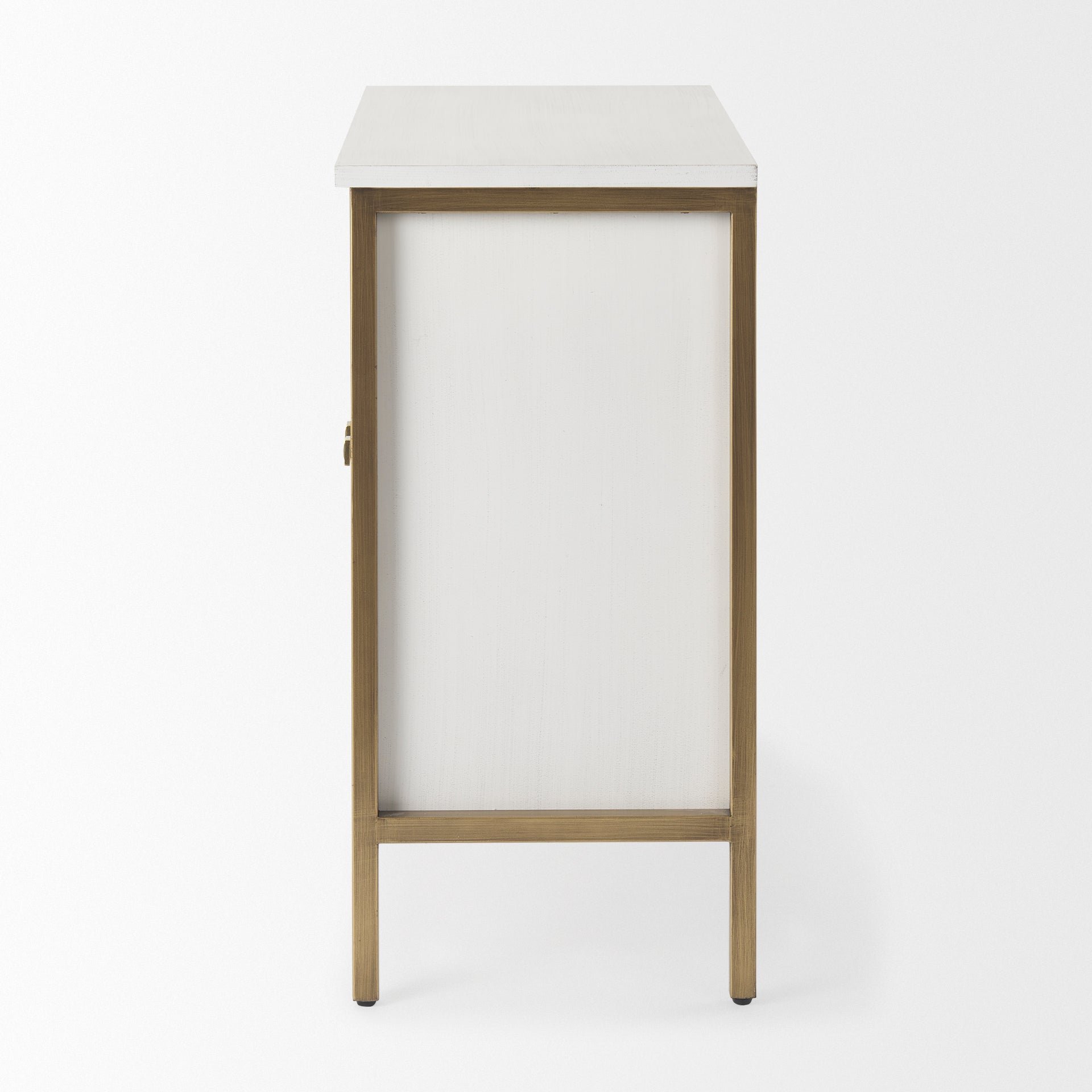 Mercana Savannah 31.5" x 15.7" x 31.5" Iron Accent Cabinet
