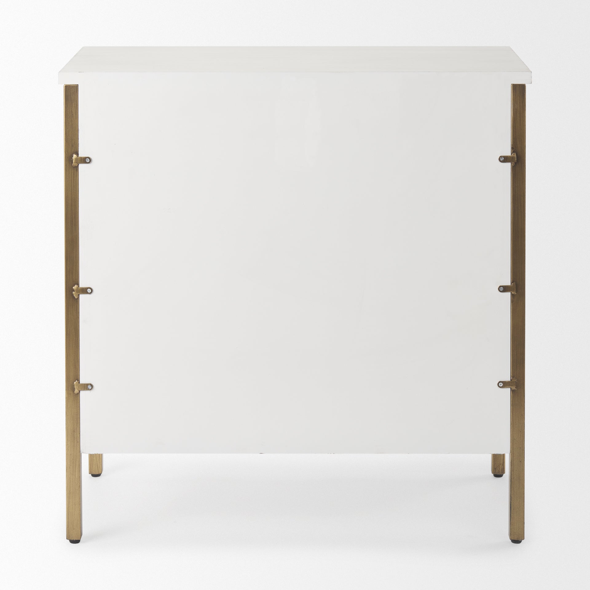 Mercana Savannah 31.5" x 15.7" x 31.5" Iron Accent Cabinet