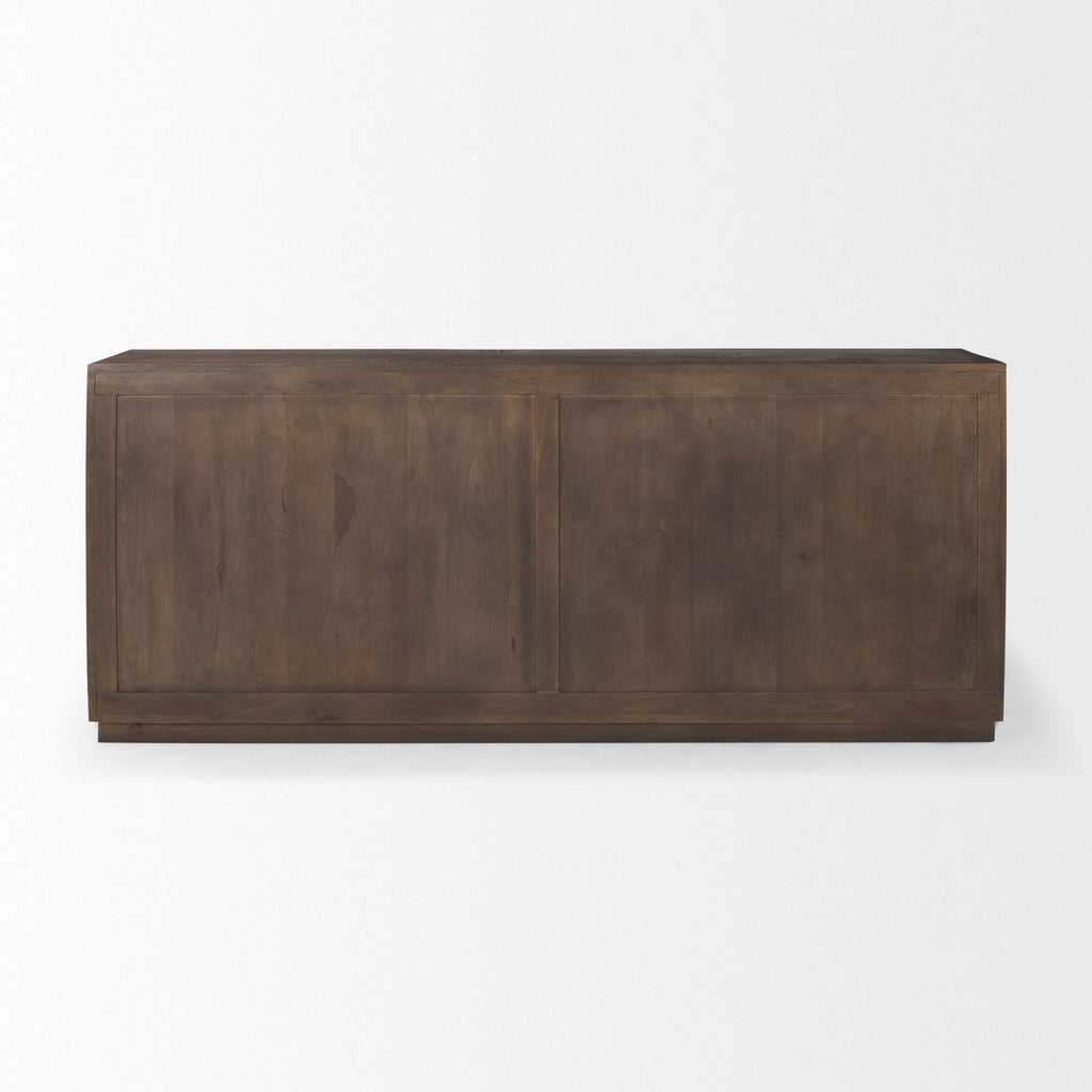Mercana West 82" x 18" x 34" Solid Wood Sideboard
