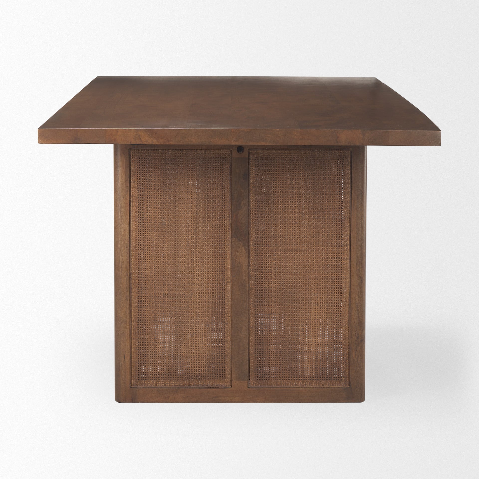 Mercana Grier 84" x 38" x 30" Solid Wood Dining Table