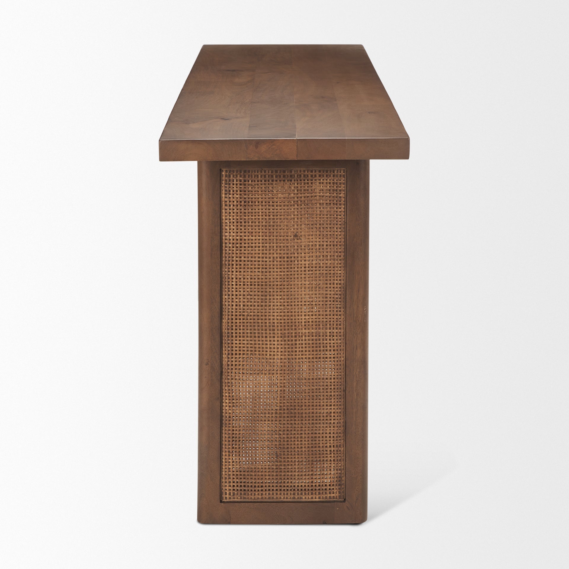 Mercana Grier 65" x 16" x 29" Solid Wood Console Table