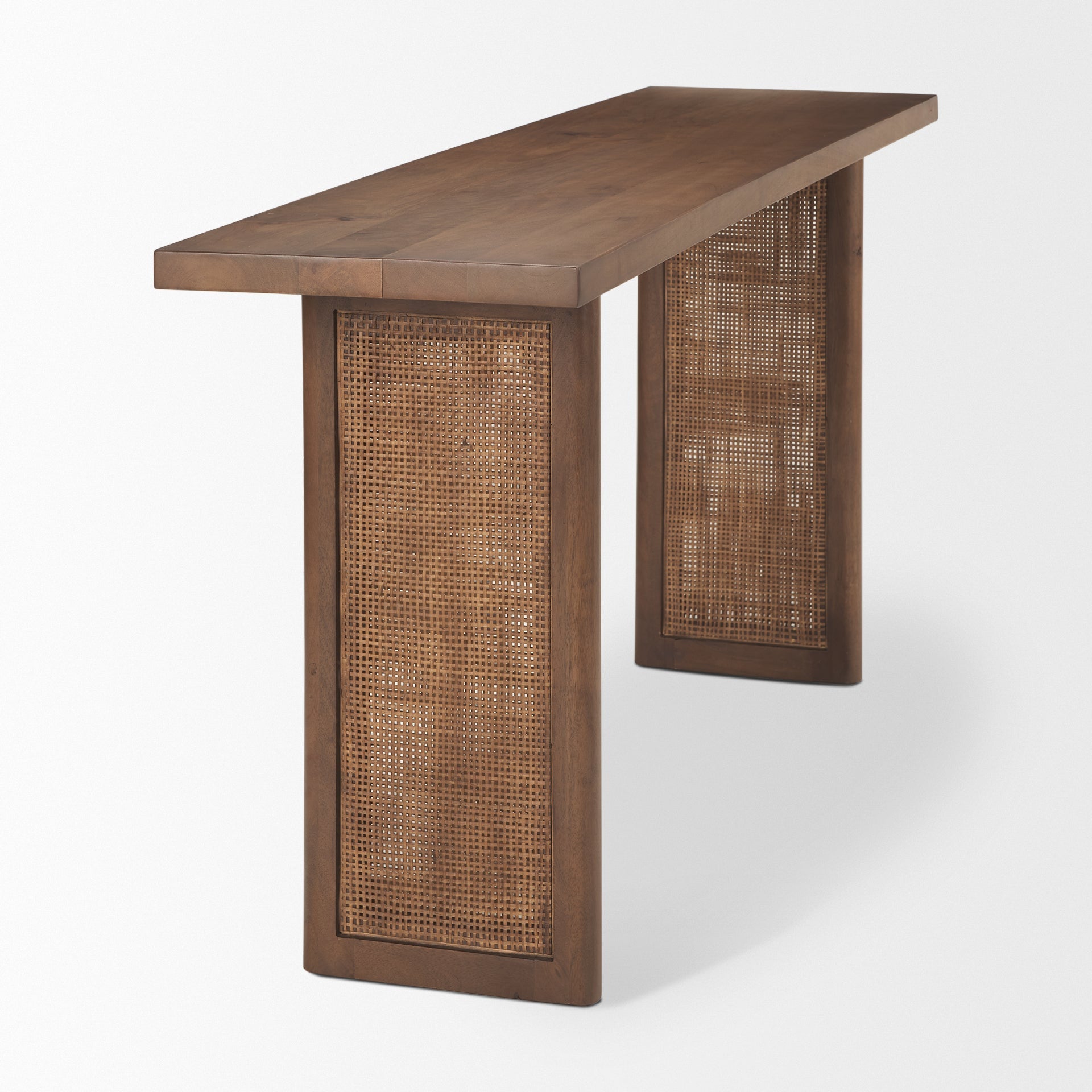 Mercana Grier 65" x 16" x 29" Solid Wood Console Table