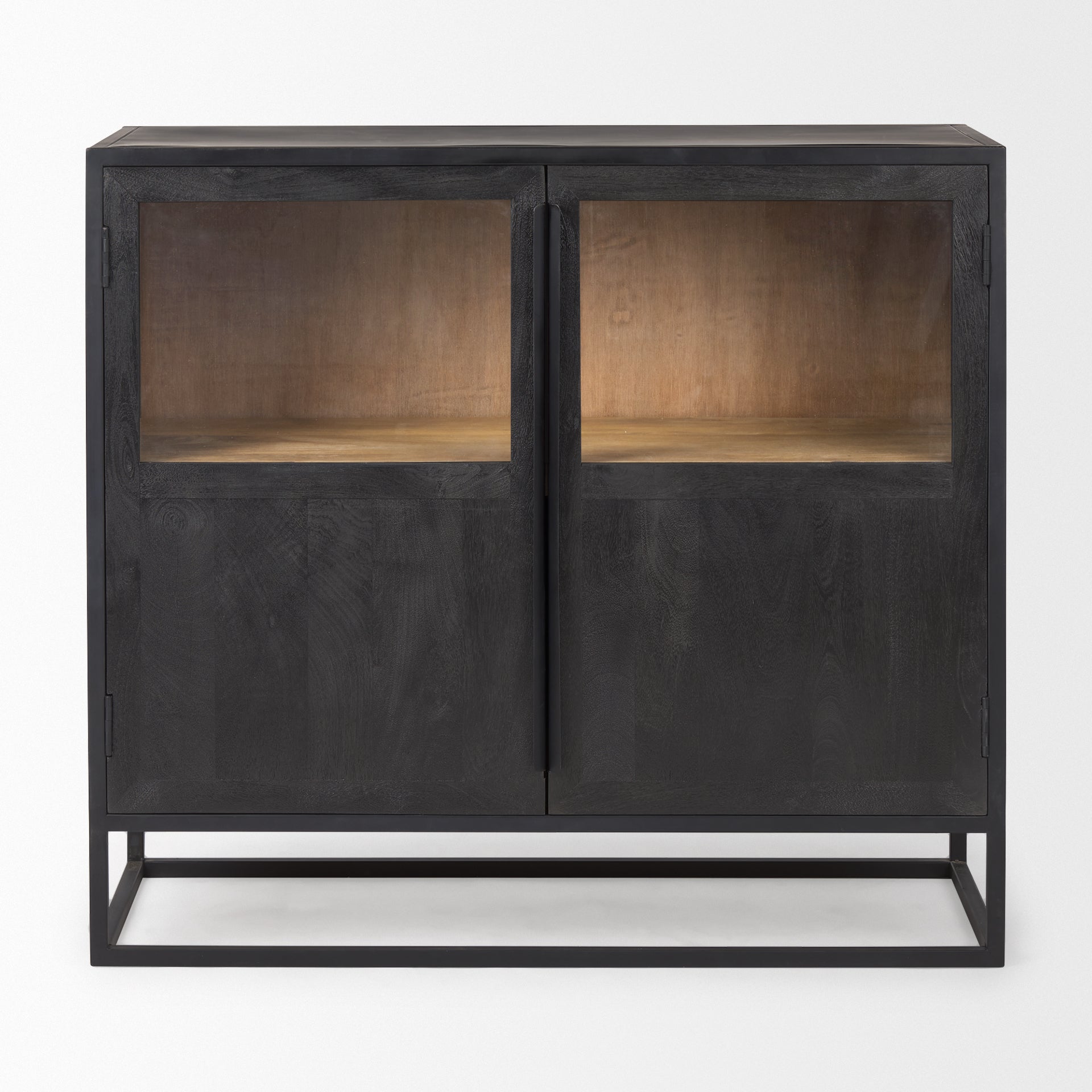 Mercana Sloan 40" x 17.5" x 36.3" Solid Wood Accent Cabinet