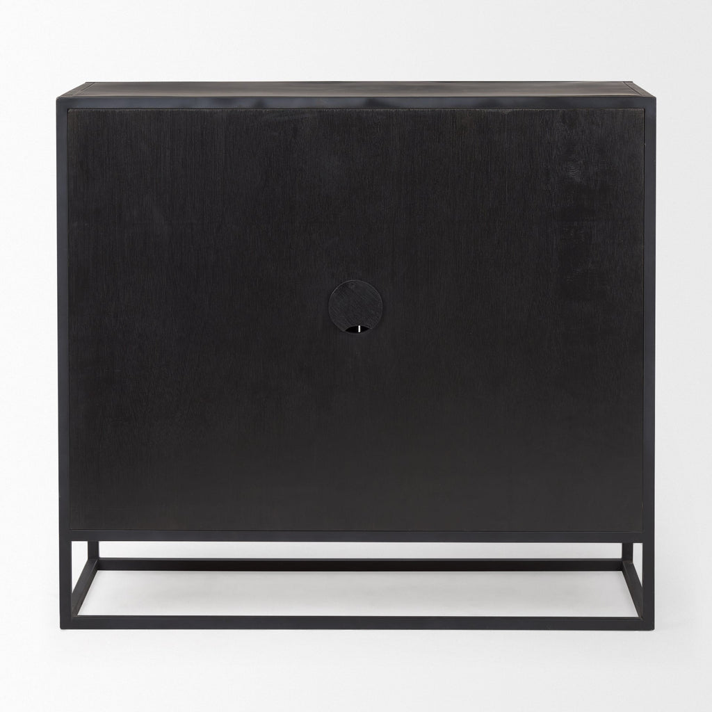Mercana Sloan 40" x 17.5" x 36.3" Solid Wood Accent Cabinet