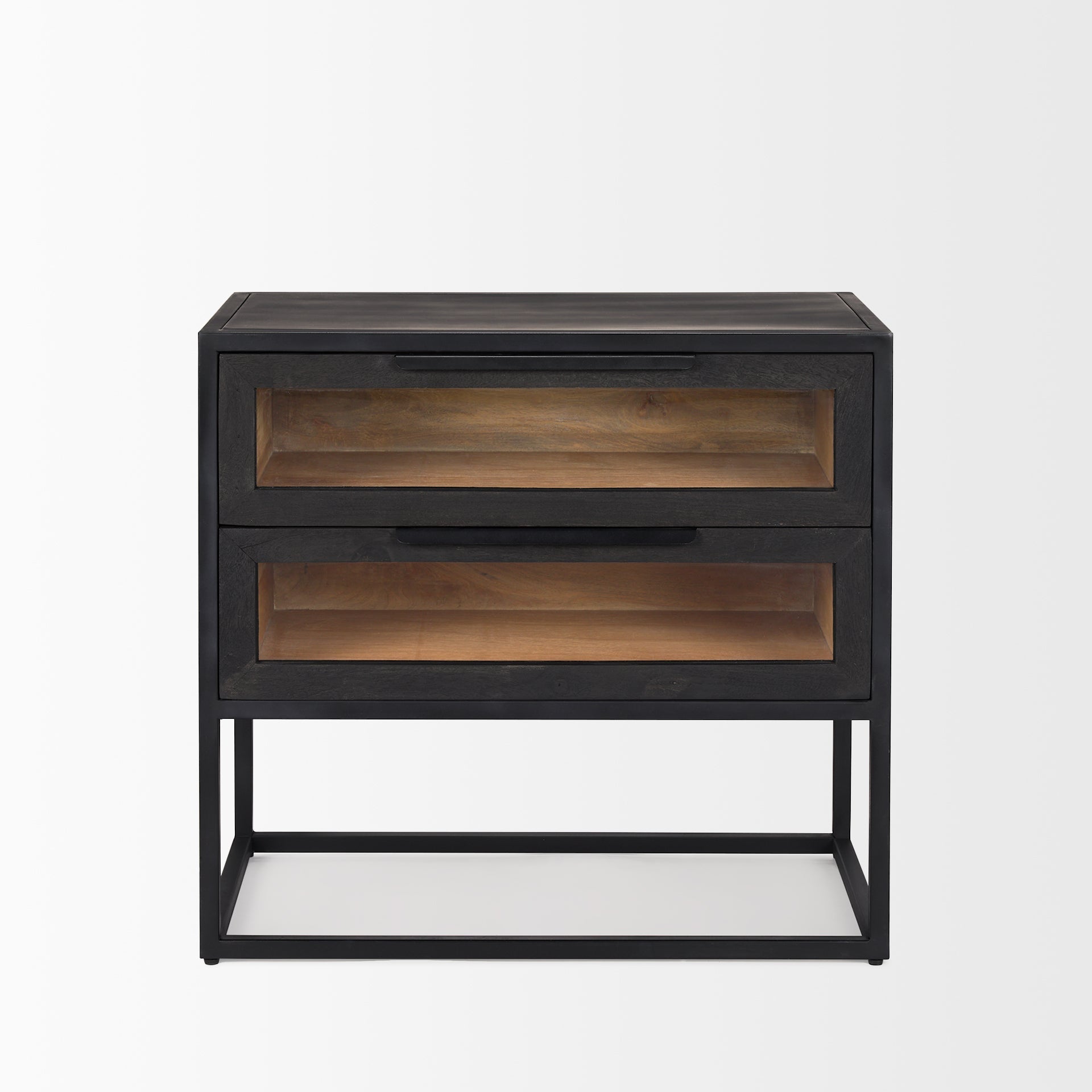 Mercana Sloan 28" x 17.5" x 26.3" Metal Side Table