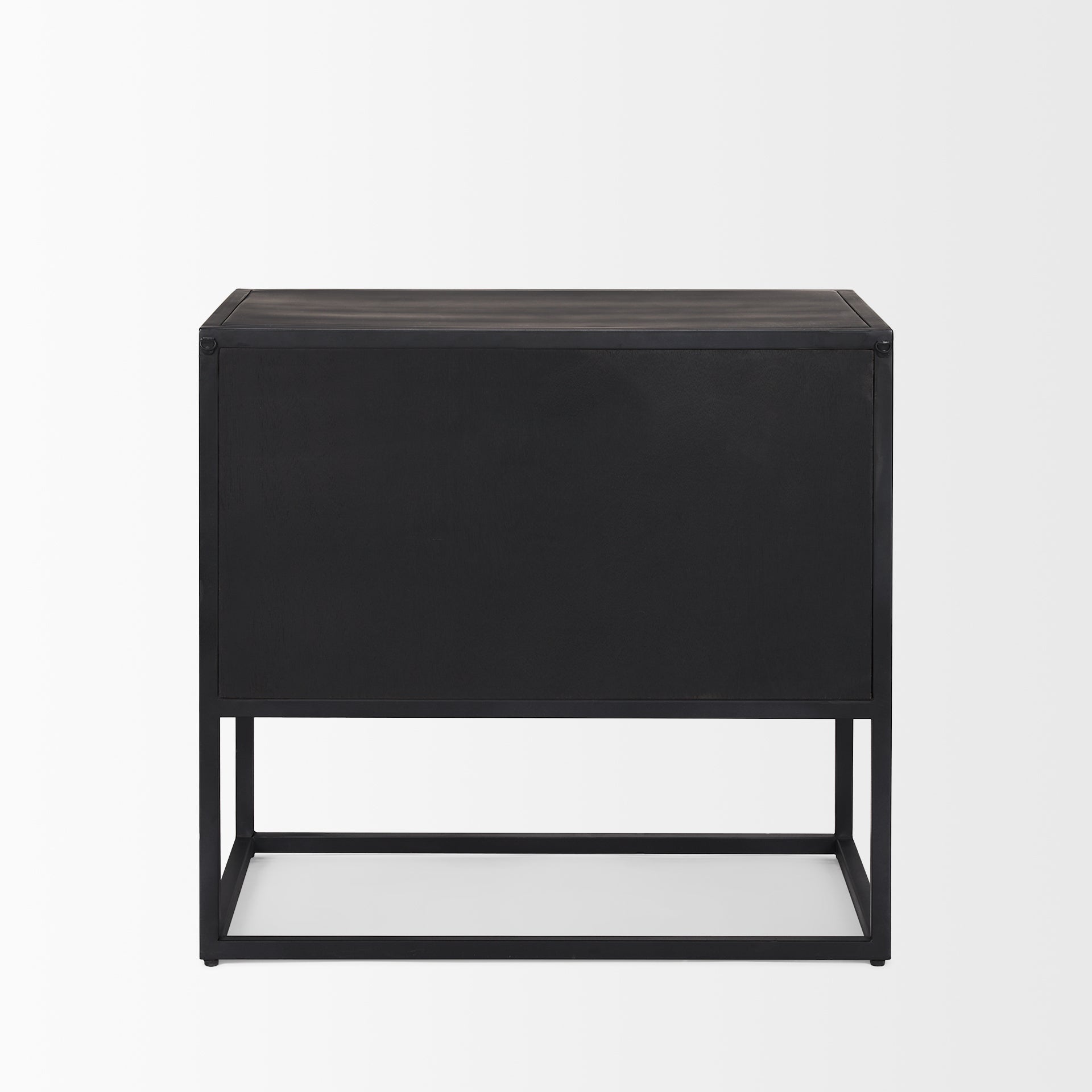 Mercana Sloan 28" x 17.5" x 26.3" Metal Side Table